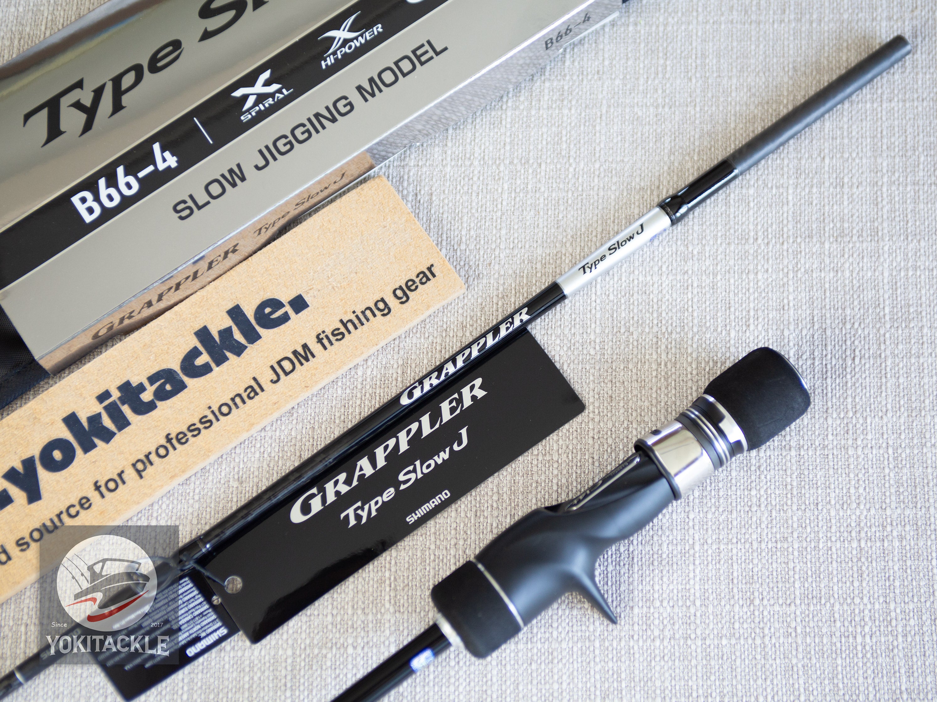 Shimano 21 Grappler BB Type Slow-J  B66-4 Baitcasting Rod