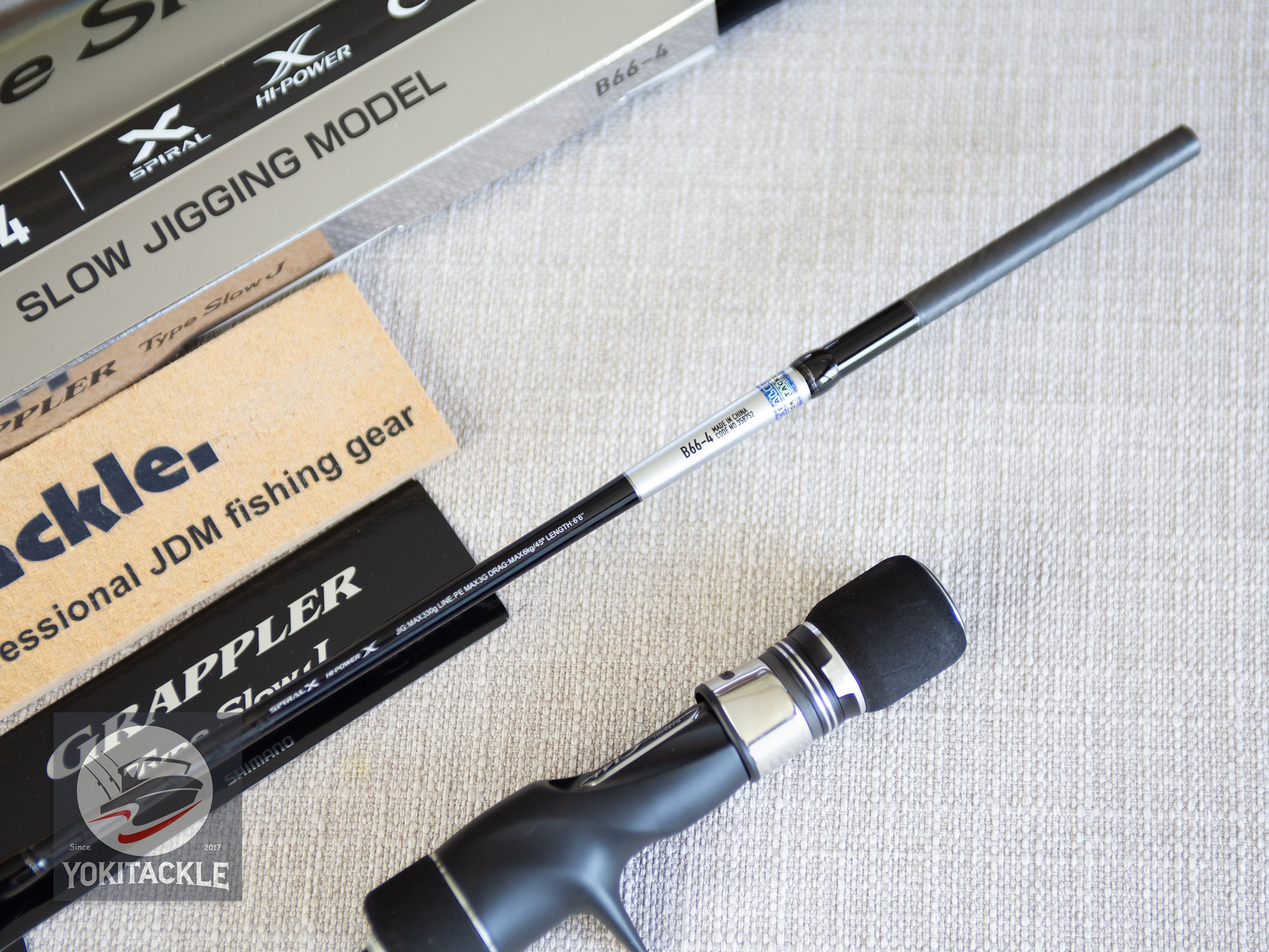 Shimano 21 Grappler BB Type Slow-J  B66-4 Baitcasting Rod