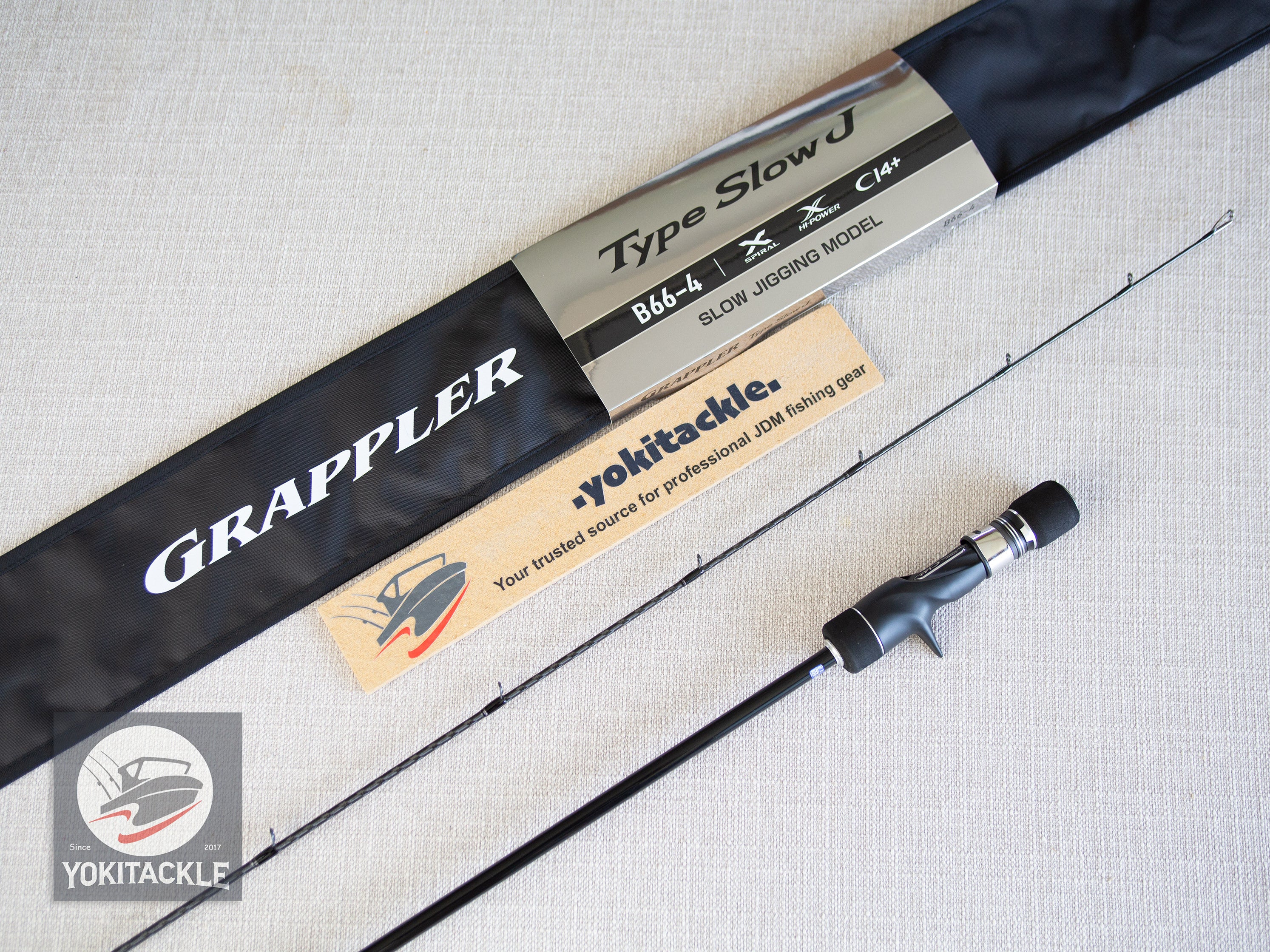 Shimano 21 Grappler BB Type Slow-J  B66-4 Baitcasting Rod