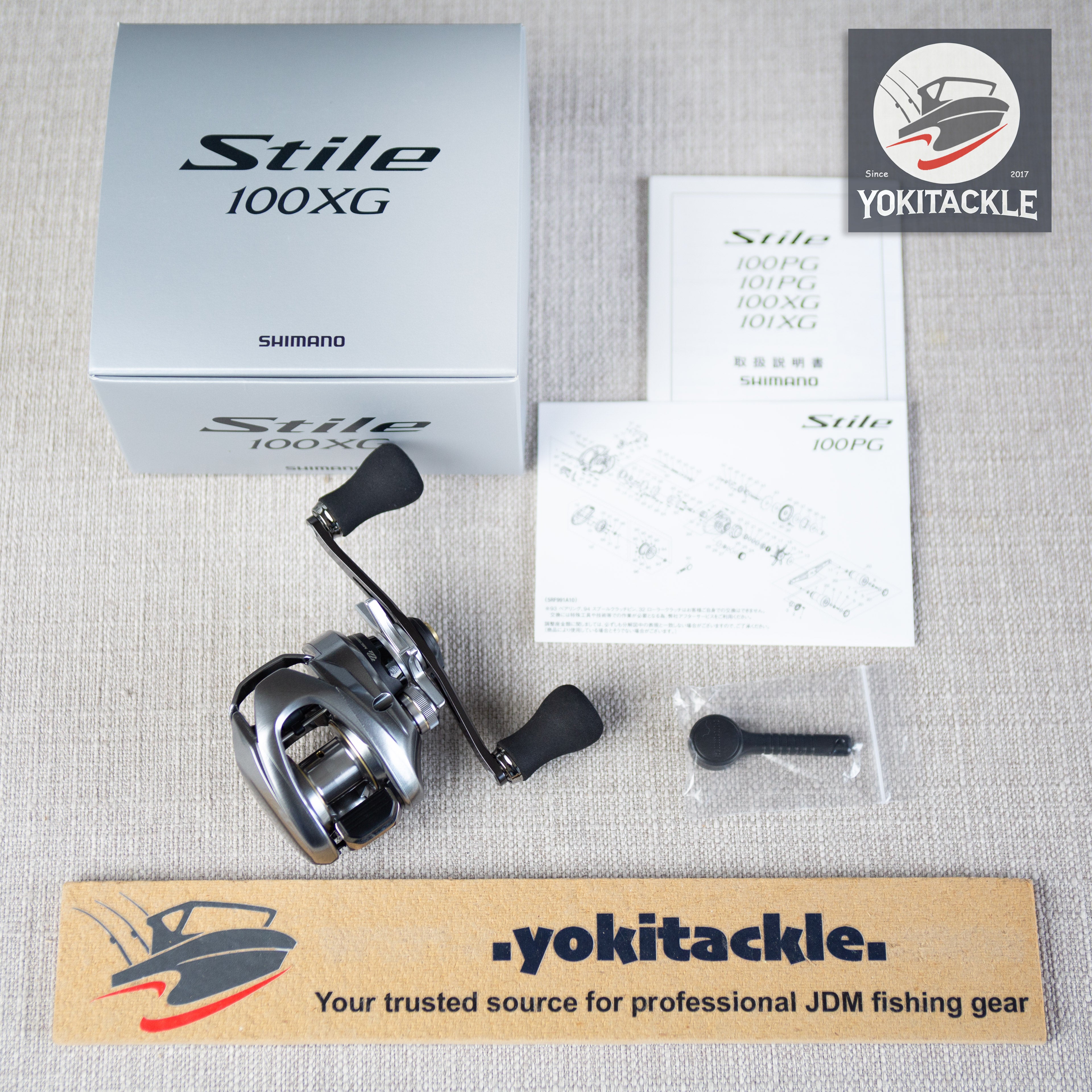 Brand New Shimano 25 Stile 100XG Right Baitcasting Reel