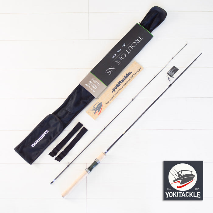 Shimano 2024 TROUT ONE NS S60UL Spinning Rod