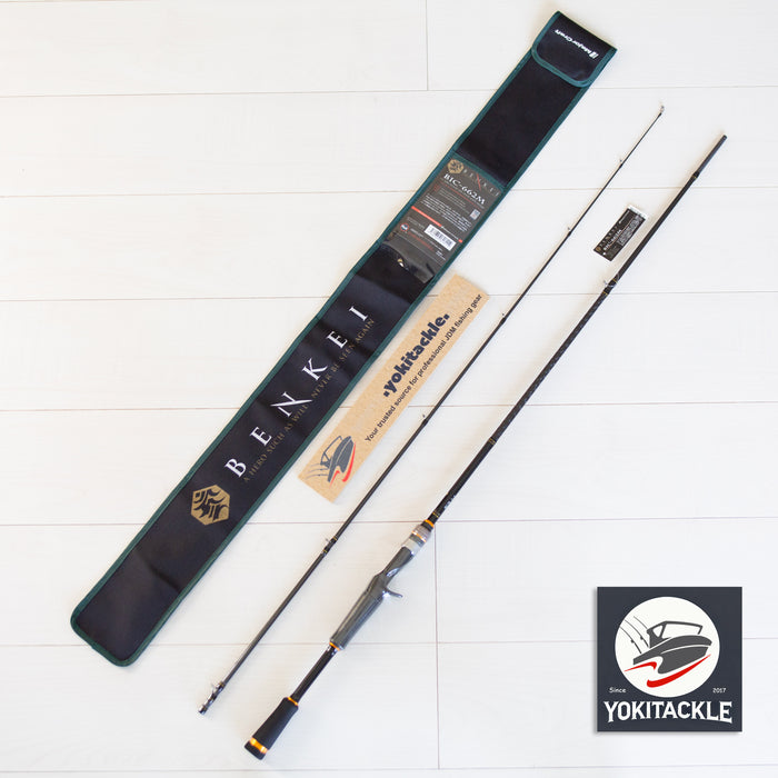 Major Craft BENKEI BIC-662M Baitcasting Rod for Bass
