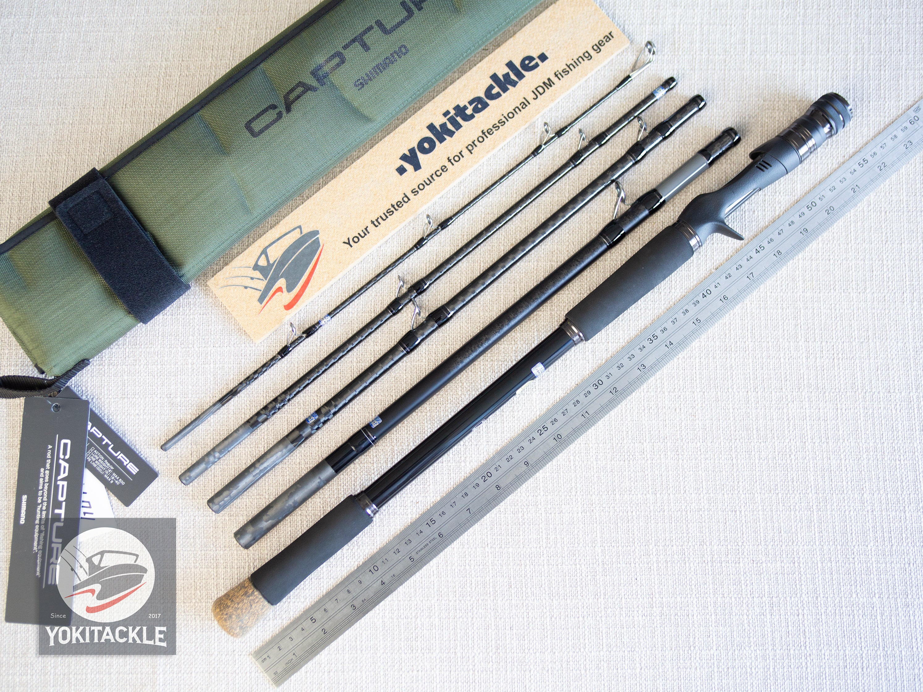 Brand New  Shimano 25 CAPTURE 169XXXH-SB/5 Baitcasting Rod