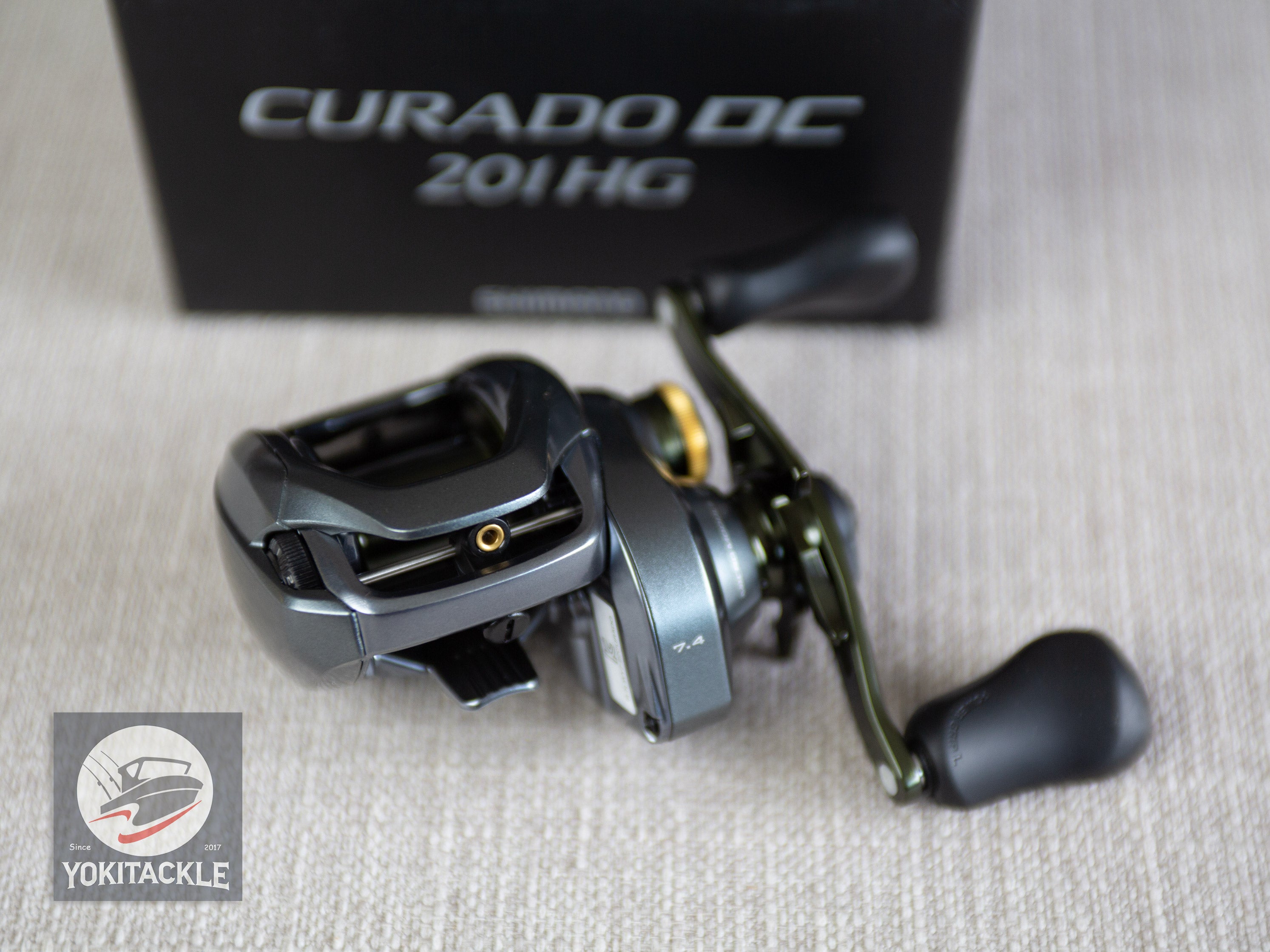 Brand New  Shimano 22 CURADO DC 201HG 7.4 Left Casting Reel