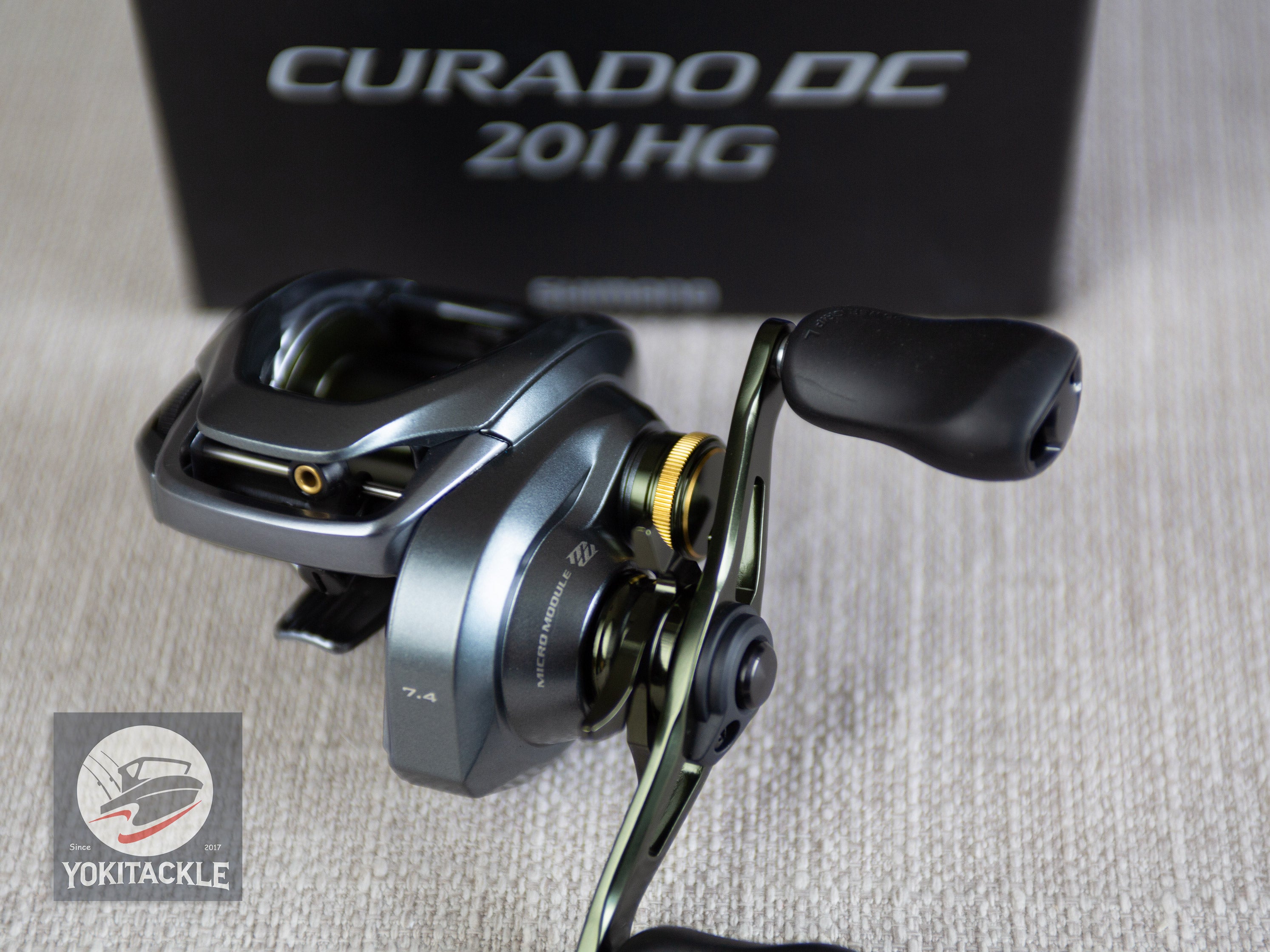 Brand New  Shimano 22 CURADO DC 201HG 7.4 Left Casting Reel