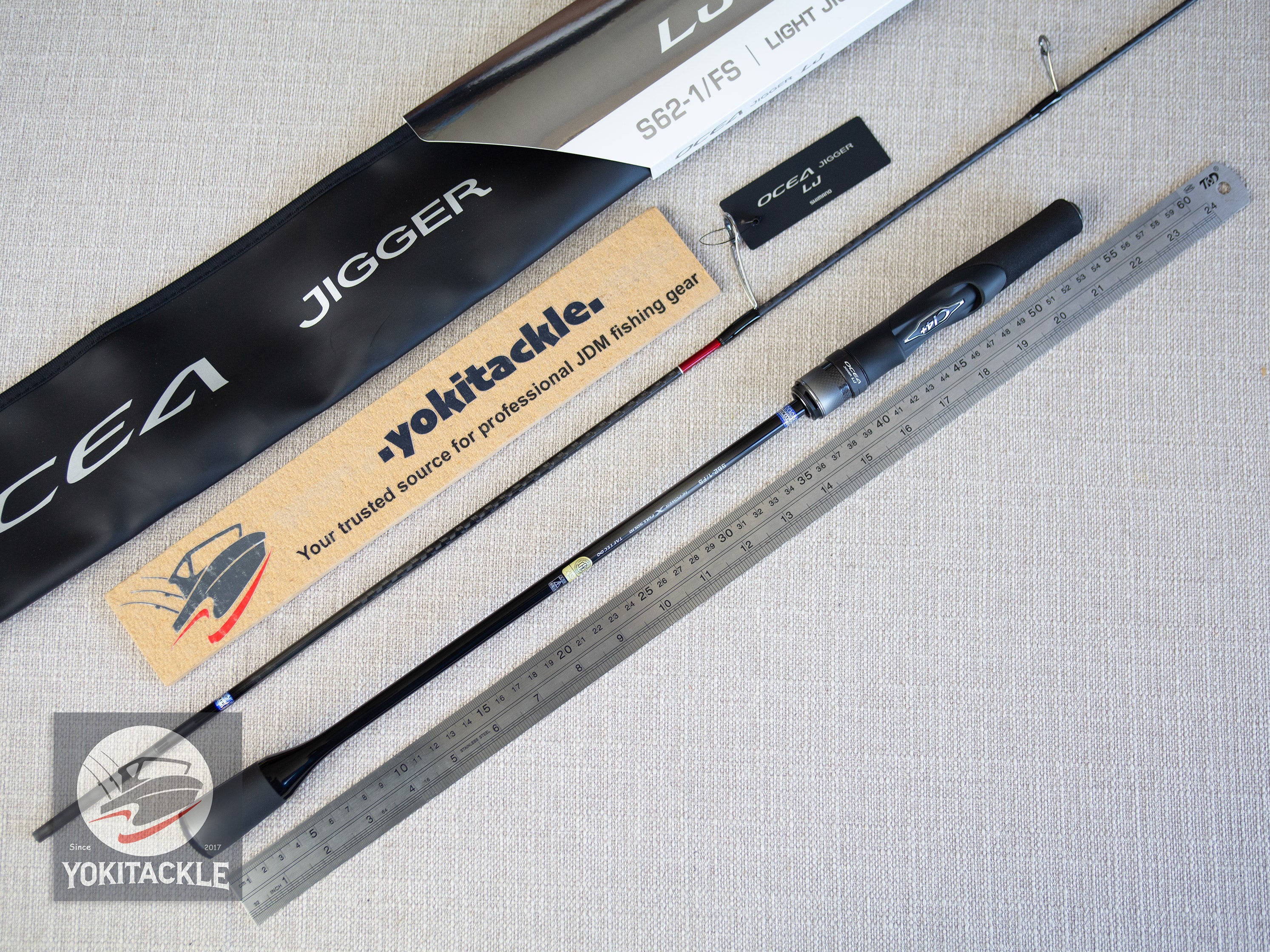 Shimano 24 OCEA JIGGER LJ S62-1/FS Spinning Rod
