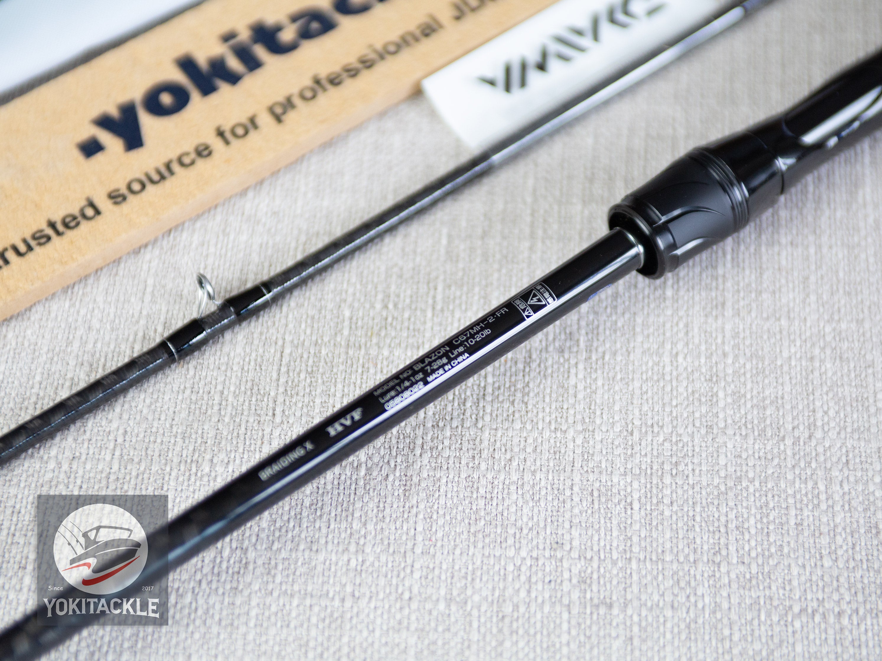 Brand New Daiwa BLAZON C67MH-2/FR Baitcasting Rod for Bass