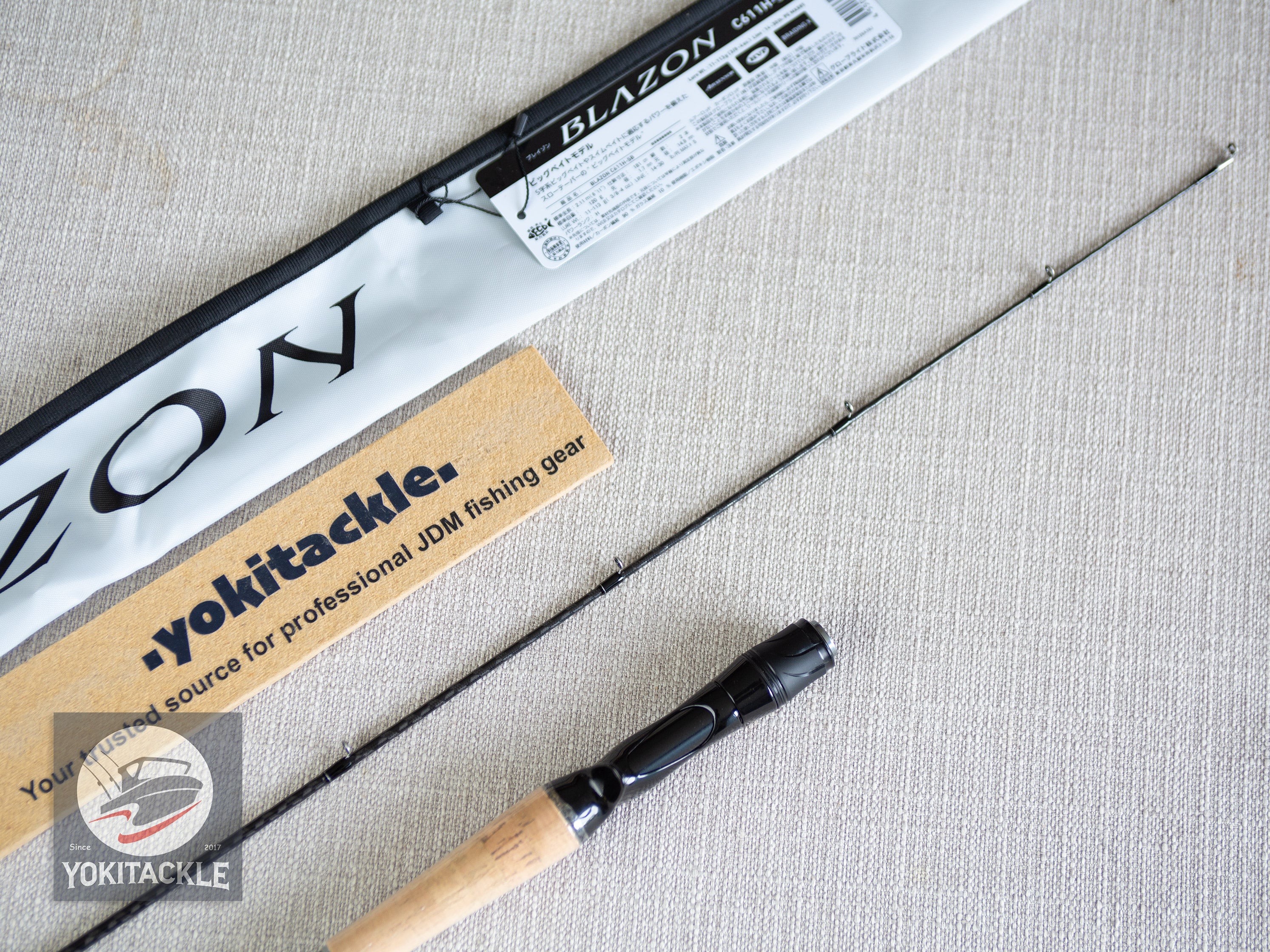 Brand New Daiwa BLAZON C611H-SB Baitcasting Rod for Bass