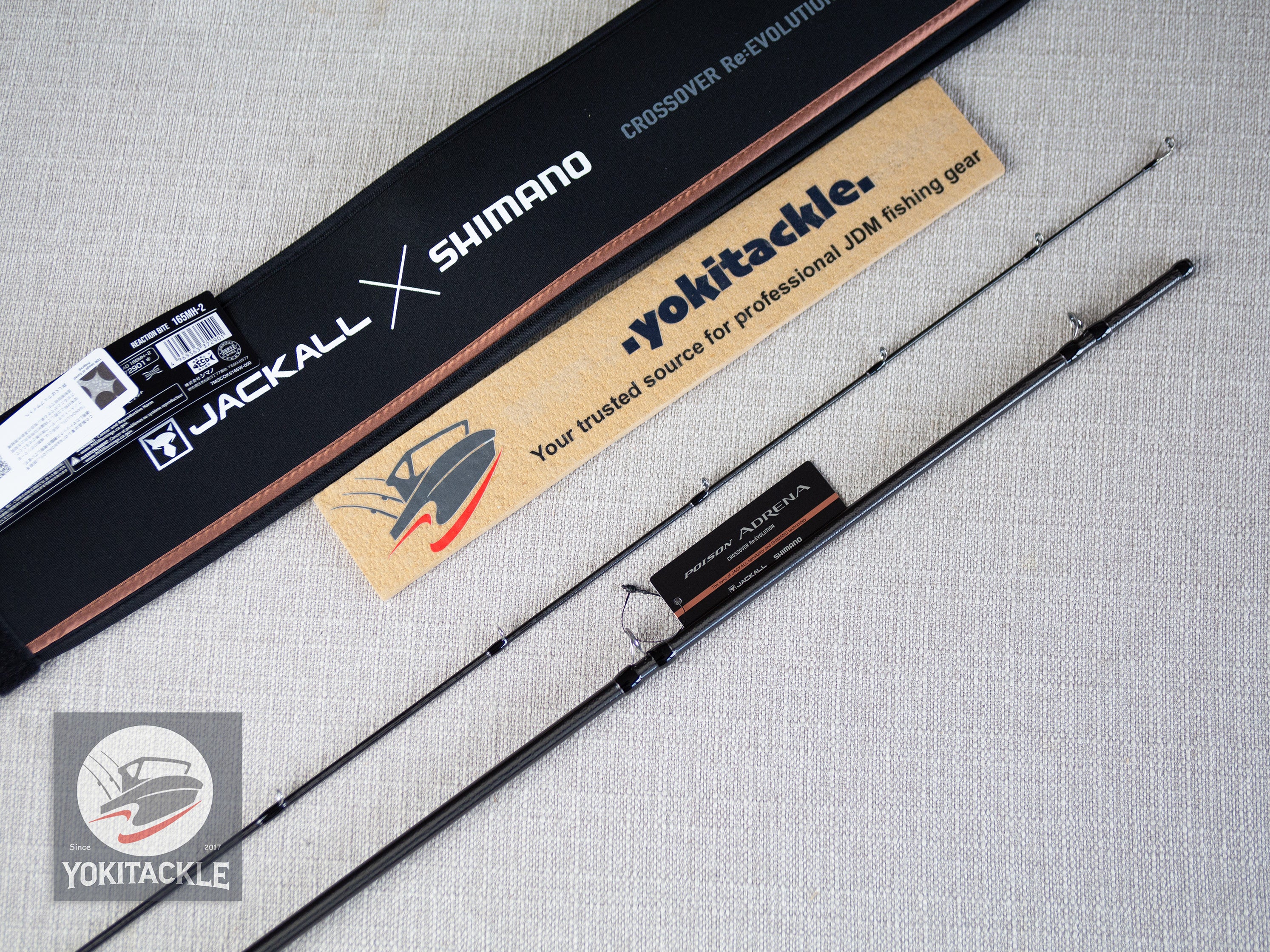 Shimano JACKALL  24 Poison Adrena 165MH-2 Baitcasting rod