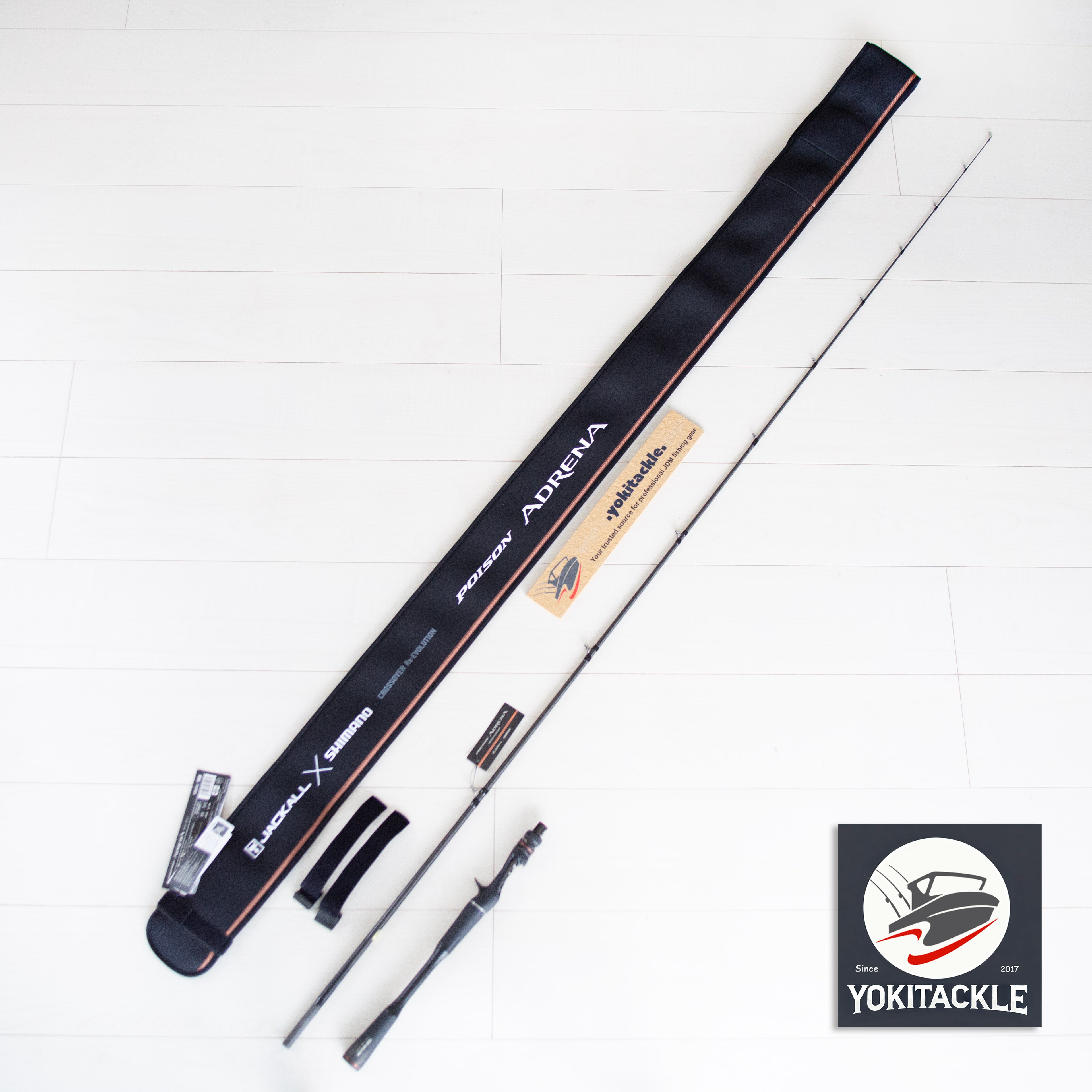 SHIMANO JACKALL／POISON ADRENA 166H Shimano Poison Adrena – YOKI Tackle Fishing Gear Emporium