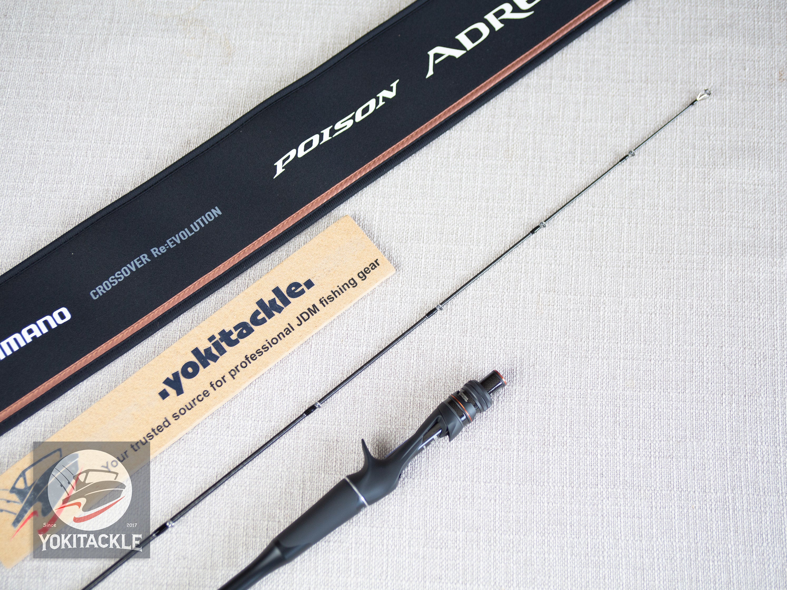 Shimano JACKALL 24 Poison Adrena 166M Baitcasting rod