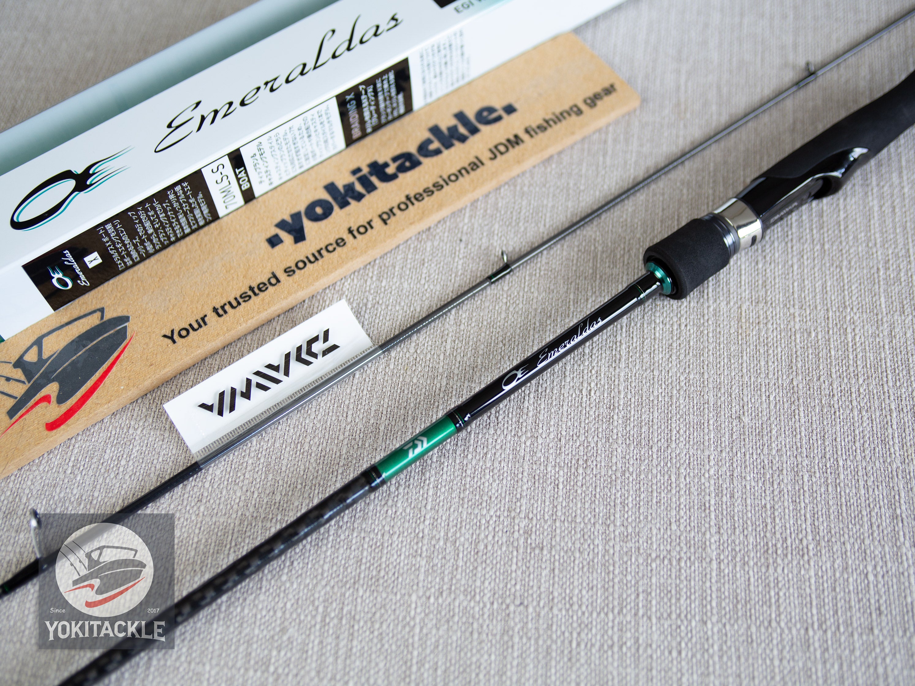 Brand New Daiwa EMERALDAS X BOAT 70MLS-S Eging Rod Squid Spinning Rod