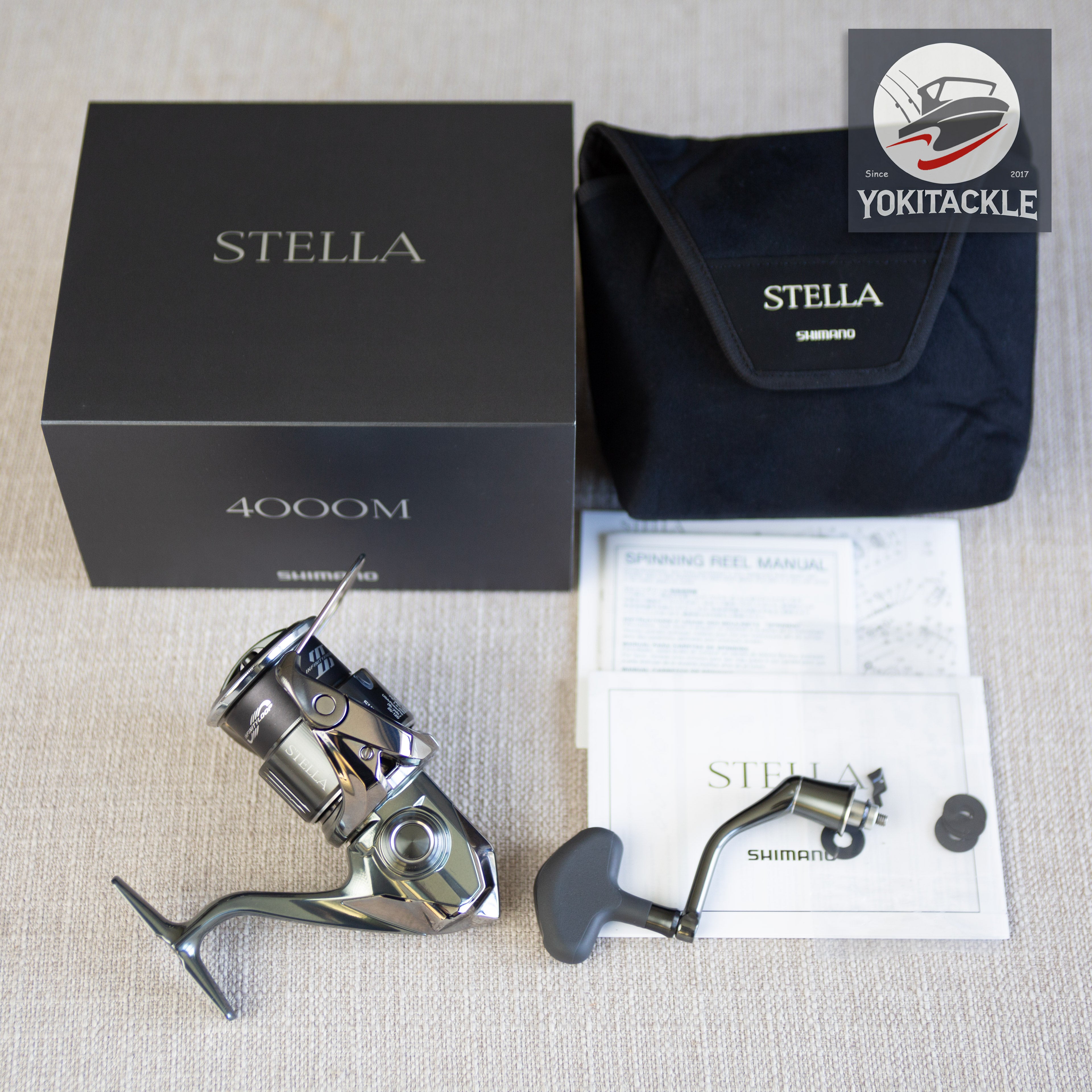 Brand New Shimano 22 Stella 4000M Spinning Reel