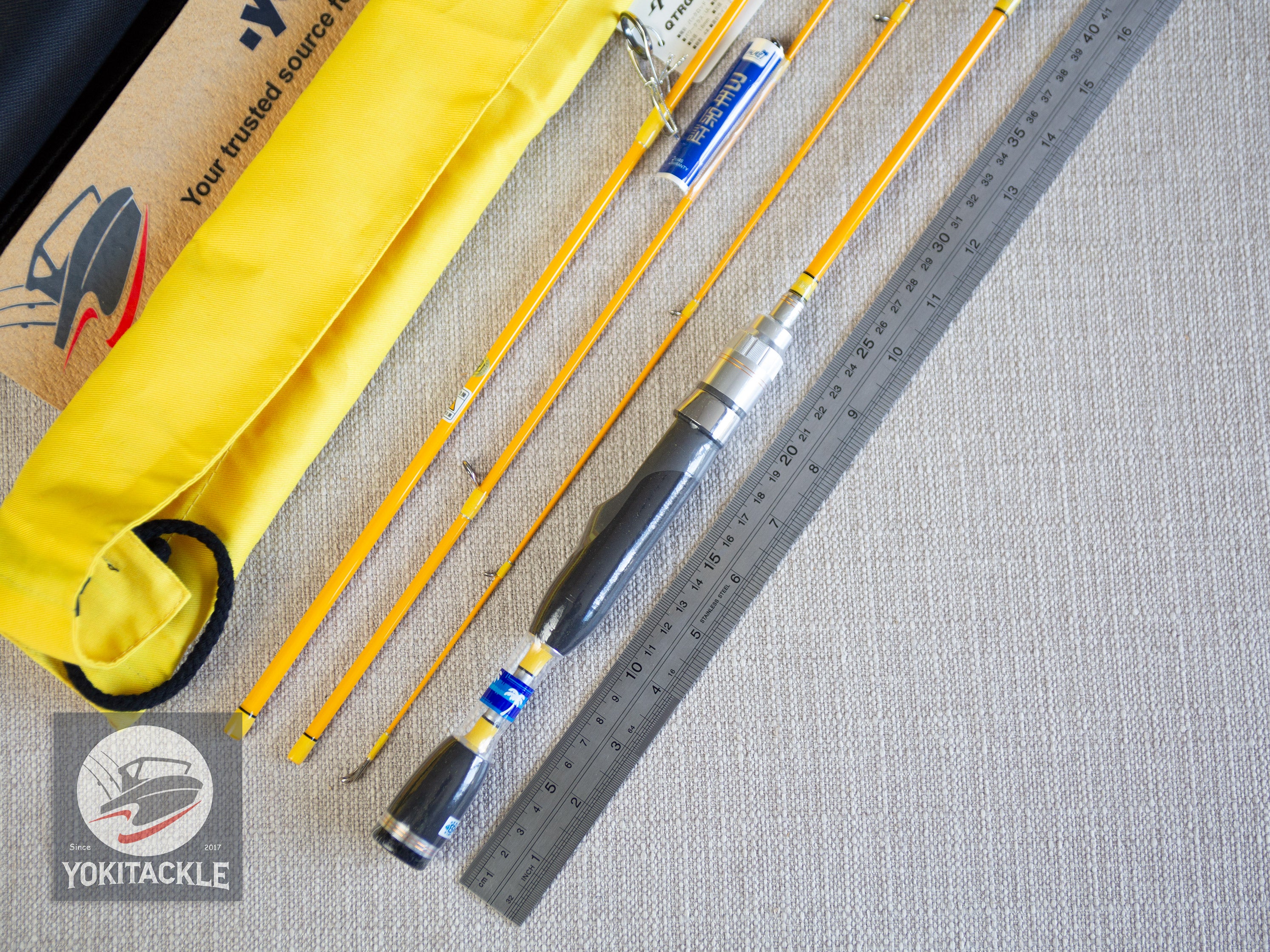 Brand New PALMS Quattro QTRGS-53UL Spinning Rod for Trout