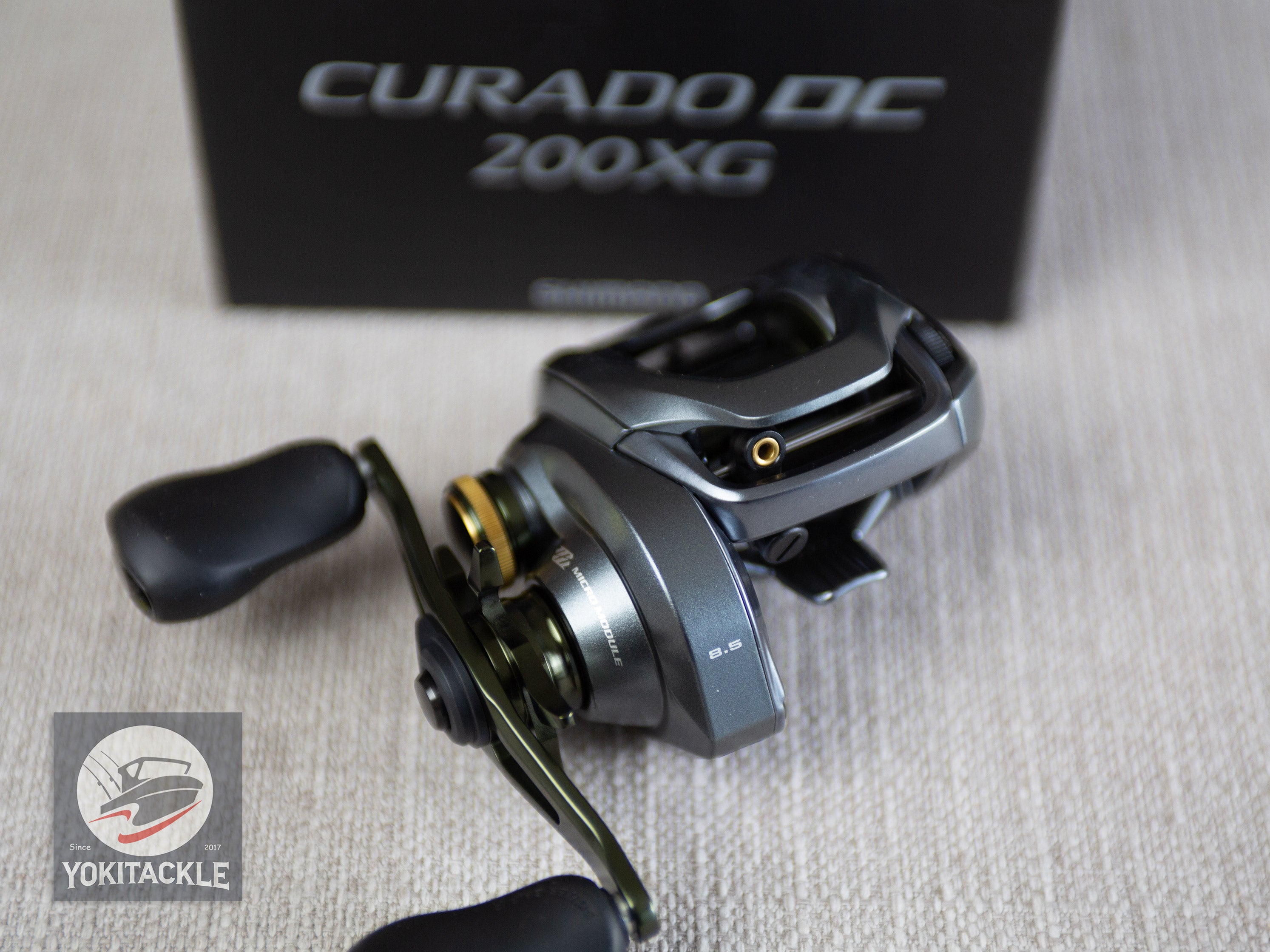 Brand New  Shimano 22 CURADO DC 200XG Gear Ratio 8.5:1 Right Baitcasting Reel