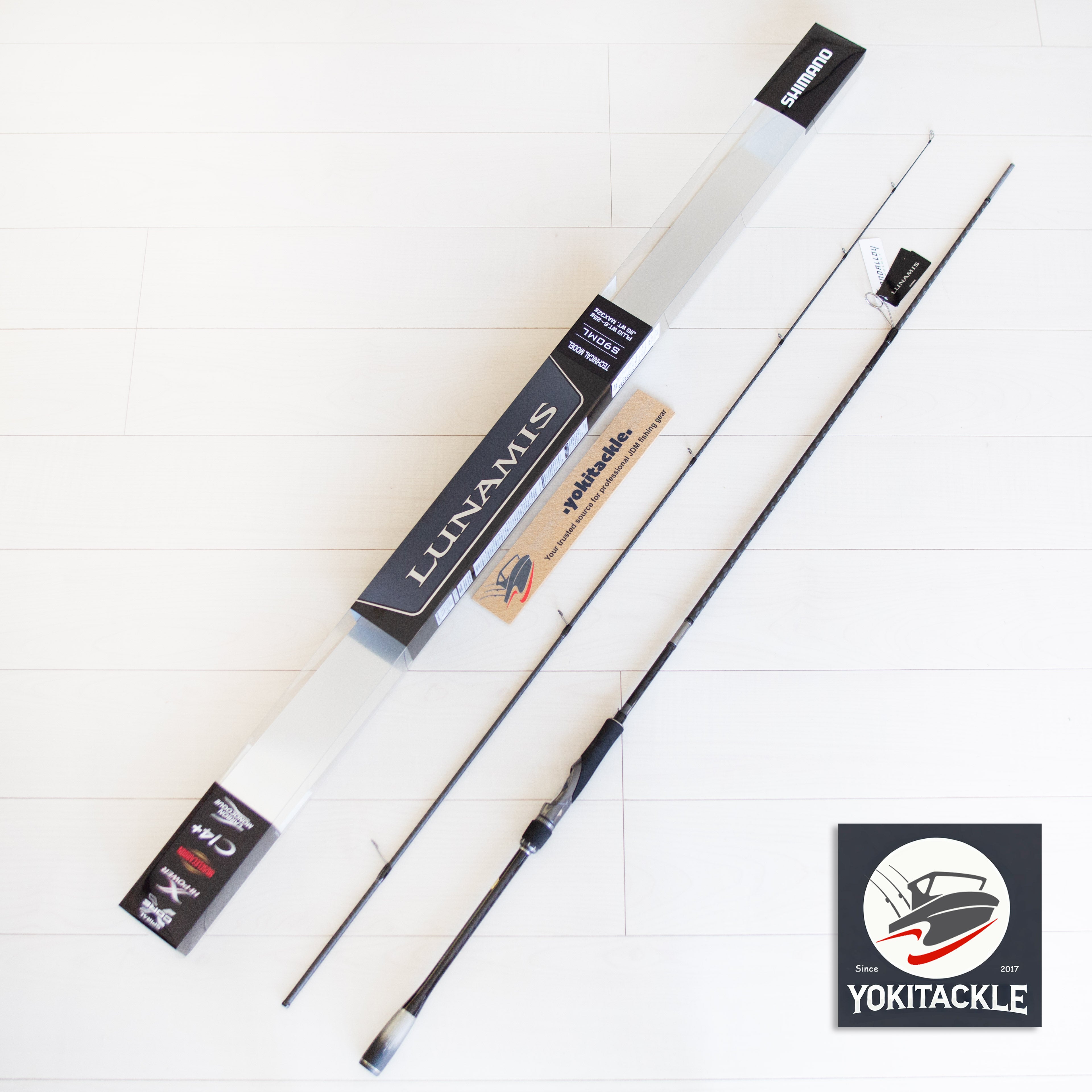 Brand New Shimano LUNAMIS S90ML Spinning Rod