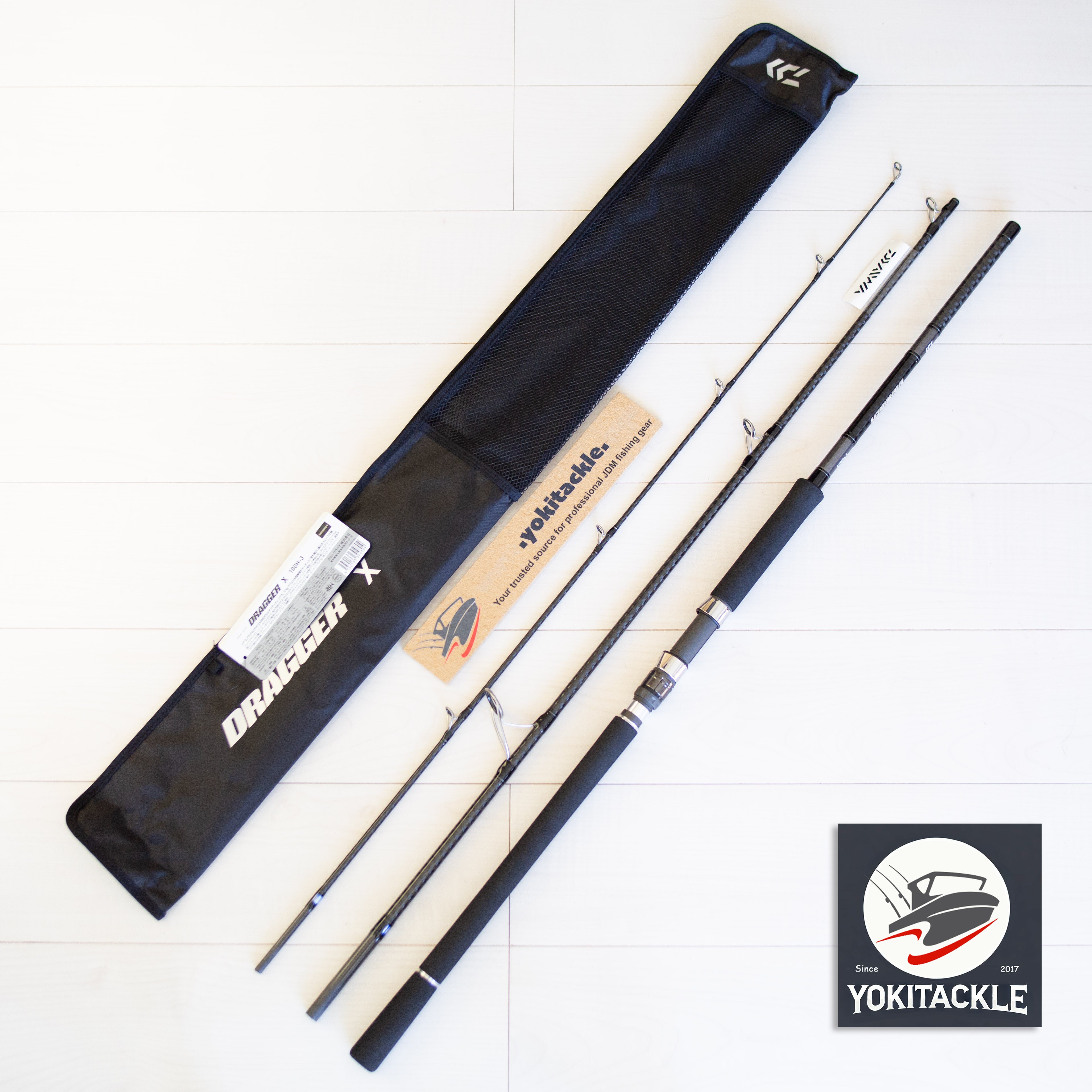 Brand New  Daiwa DRAGGER X 100H-3 Spinning Rod