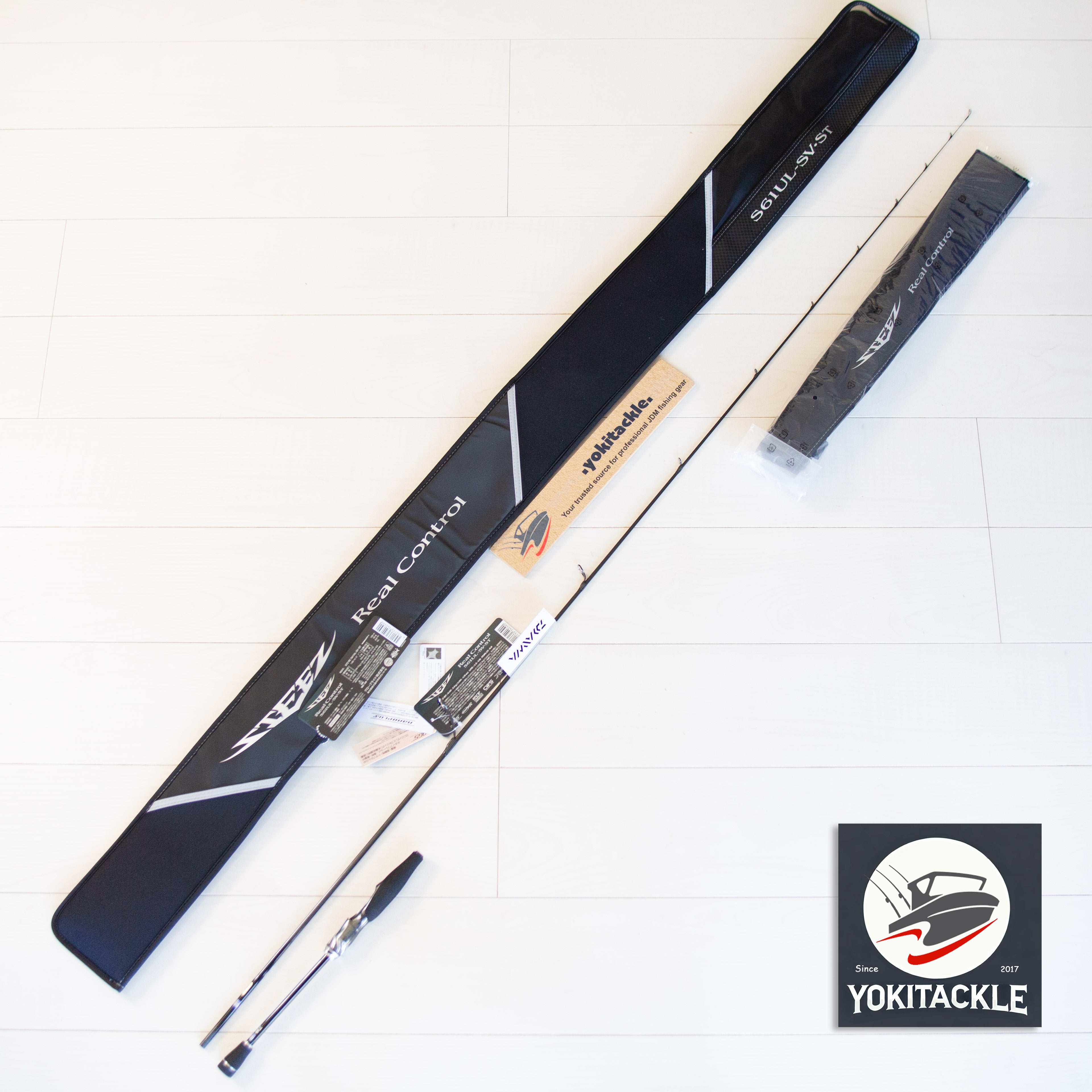 Daiwa STEEZ REAL CONTROL S61UL-SV-ST Spinning Rod for Bass