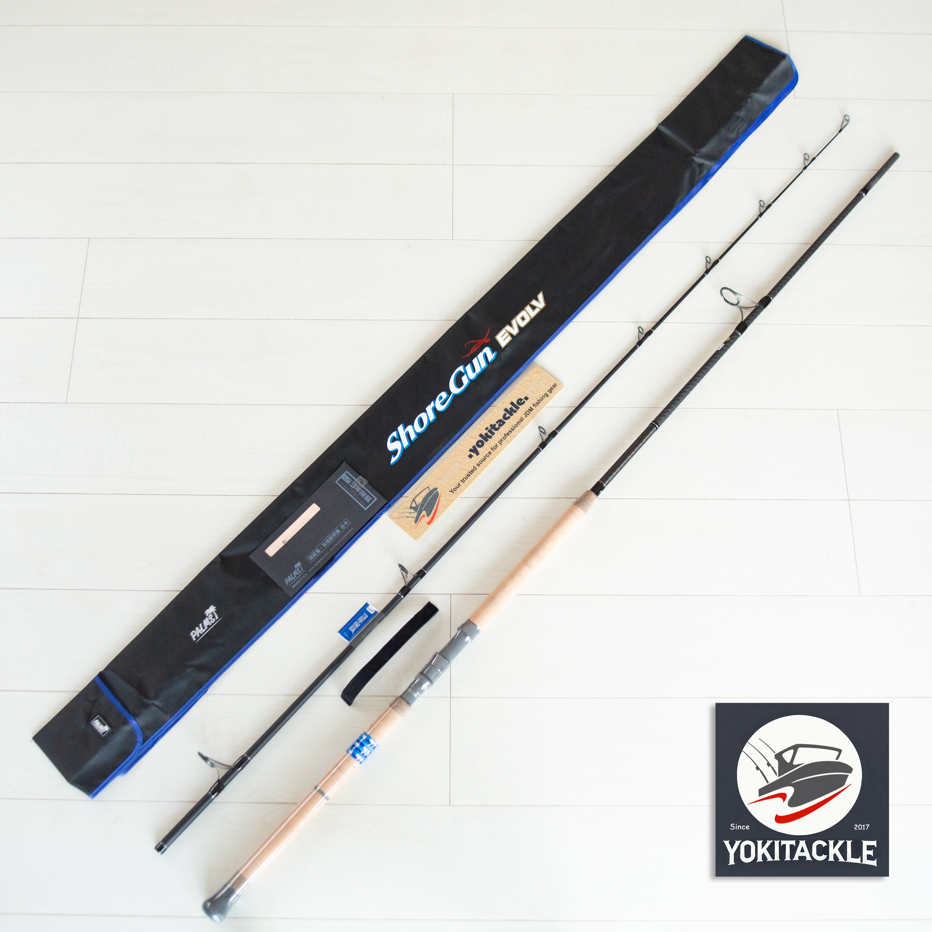 Brand New PALMS 21 ShoreGun EVOLV SFTGS-106XXH/BL Spinning Rod