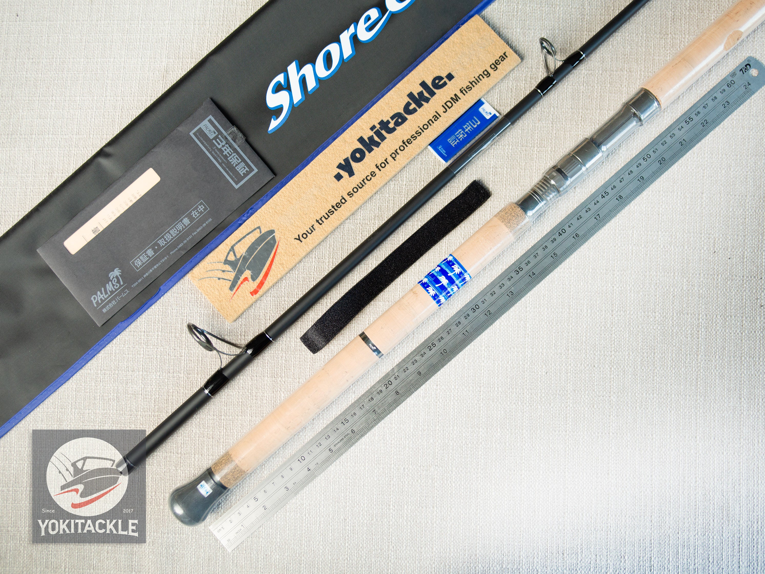 Brand New PALMS 21 ShoreGun EVOLV SFTGS-106XXH/BL Spinning Rod