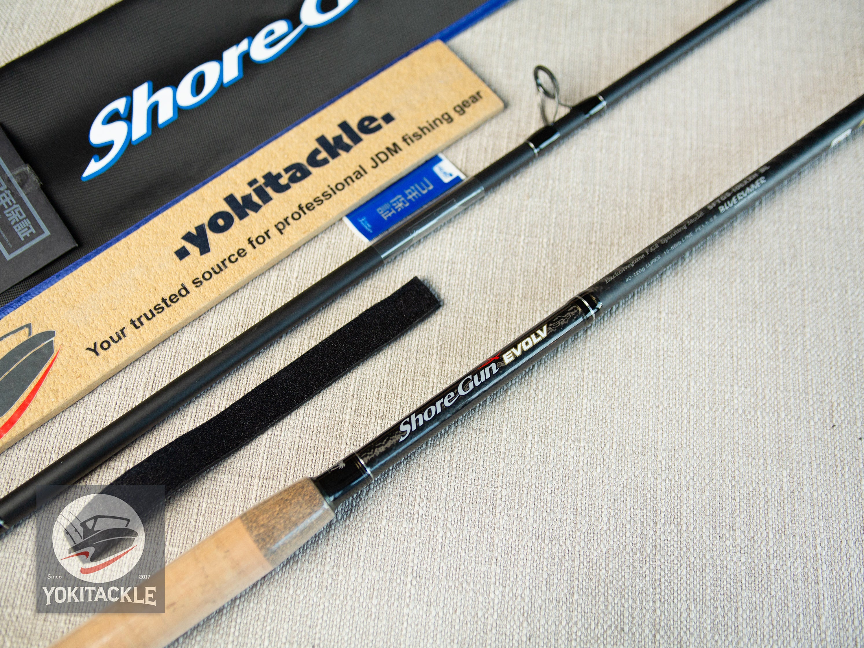 Brand New PALMS 21 ShoreGun EVOLV SFTGS-106XXH/BL Spinning Rod