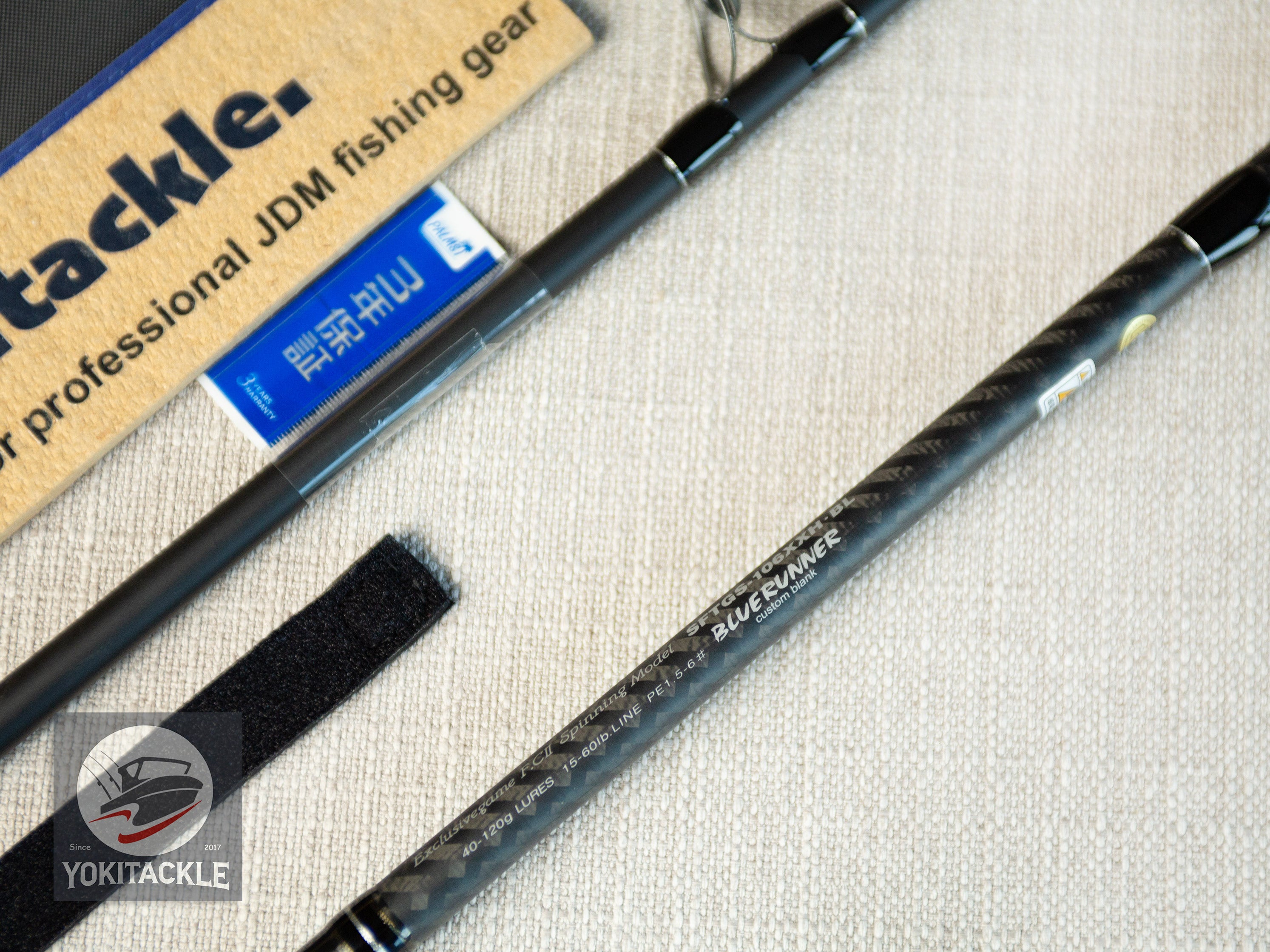 Brand New PALMS 21 ShoreGun EVOLV SFTGS-106XXH/BL Spinning Rod