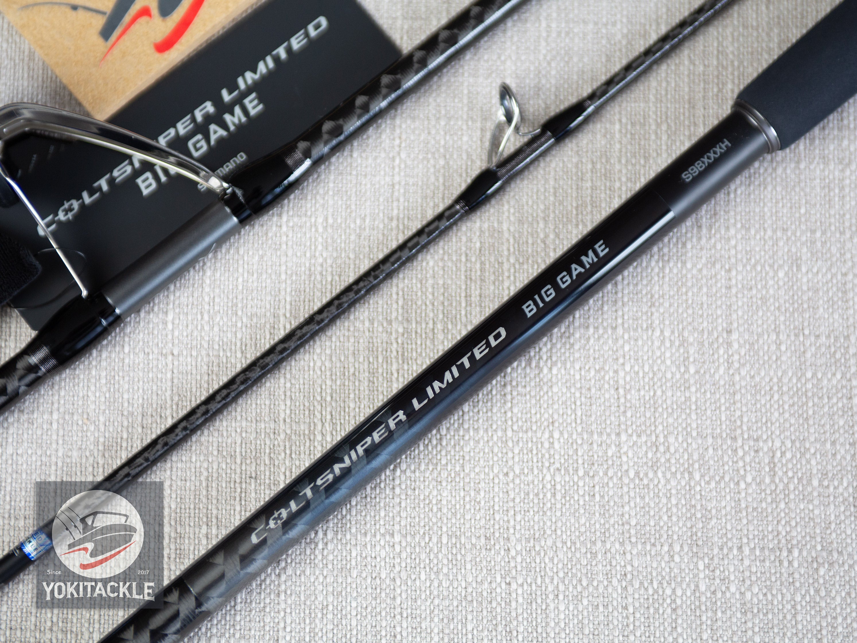 Shimano 24 COLTSNIPER Limited BIG GAME S98XXXH 3pc Spinning Rod – YOKI Tackle Fishing Gear Emporium