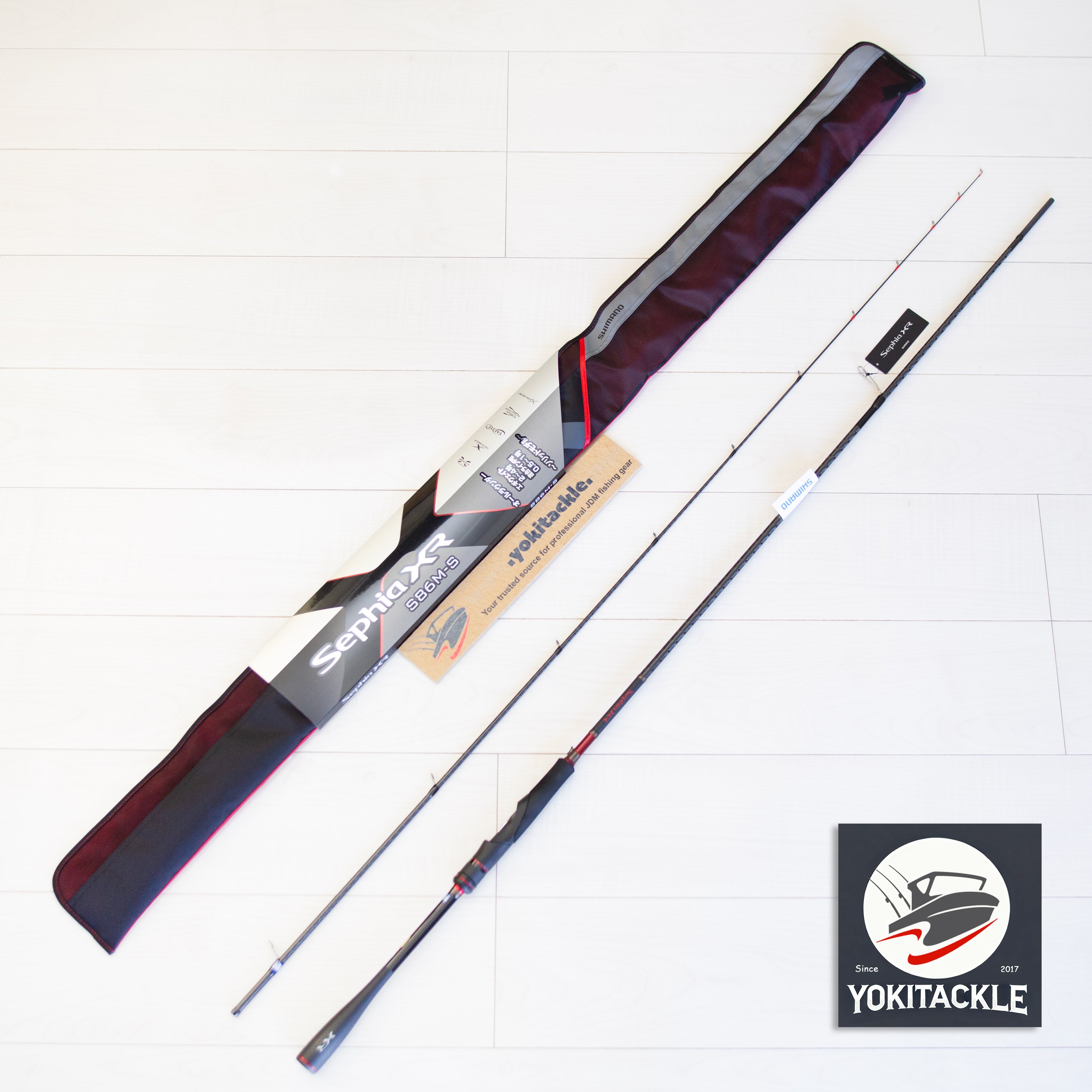 Brand New Shimano SEPHIA XR S86M-S Spinning Rod for Eging