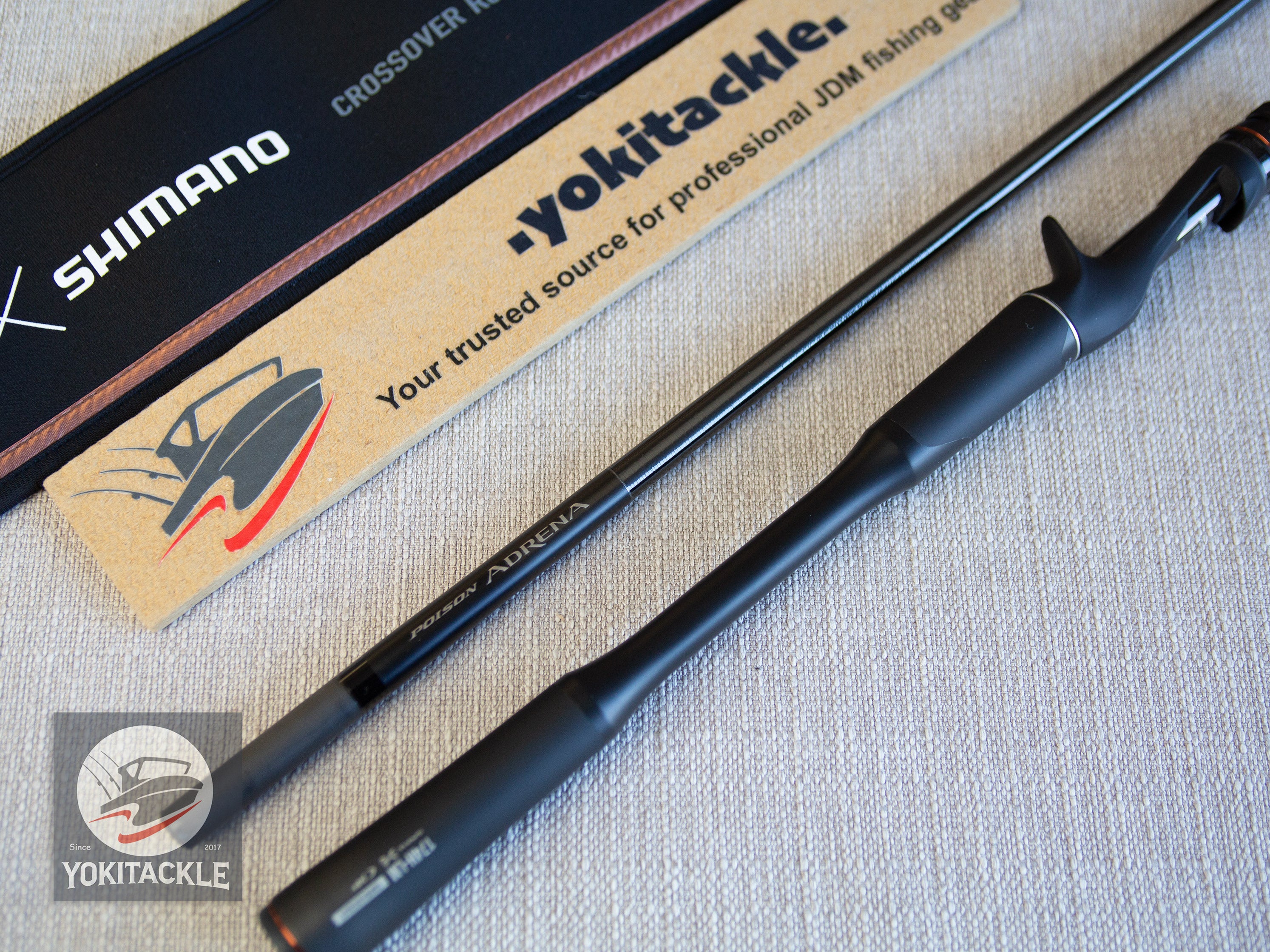 Shimano JACKALL 24 Poison Adrena 174H-LM Baitcasting rod