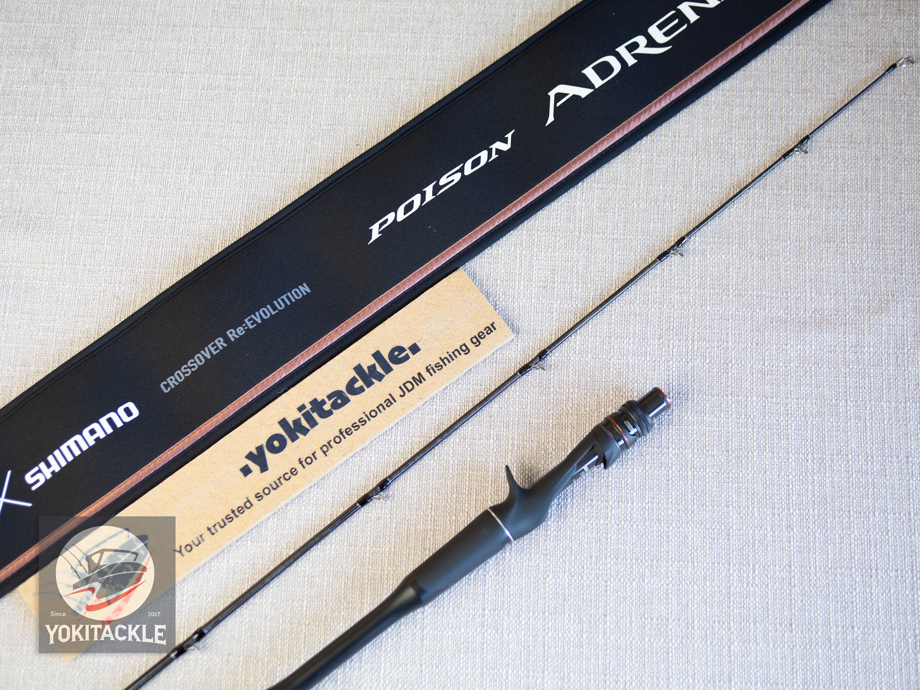 Shimano JACKALL 24 Poison Adrena 174H-LM Baitcasting rod