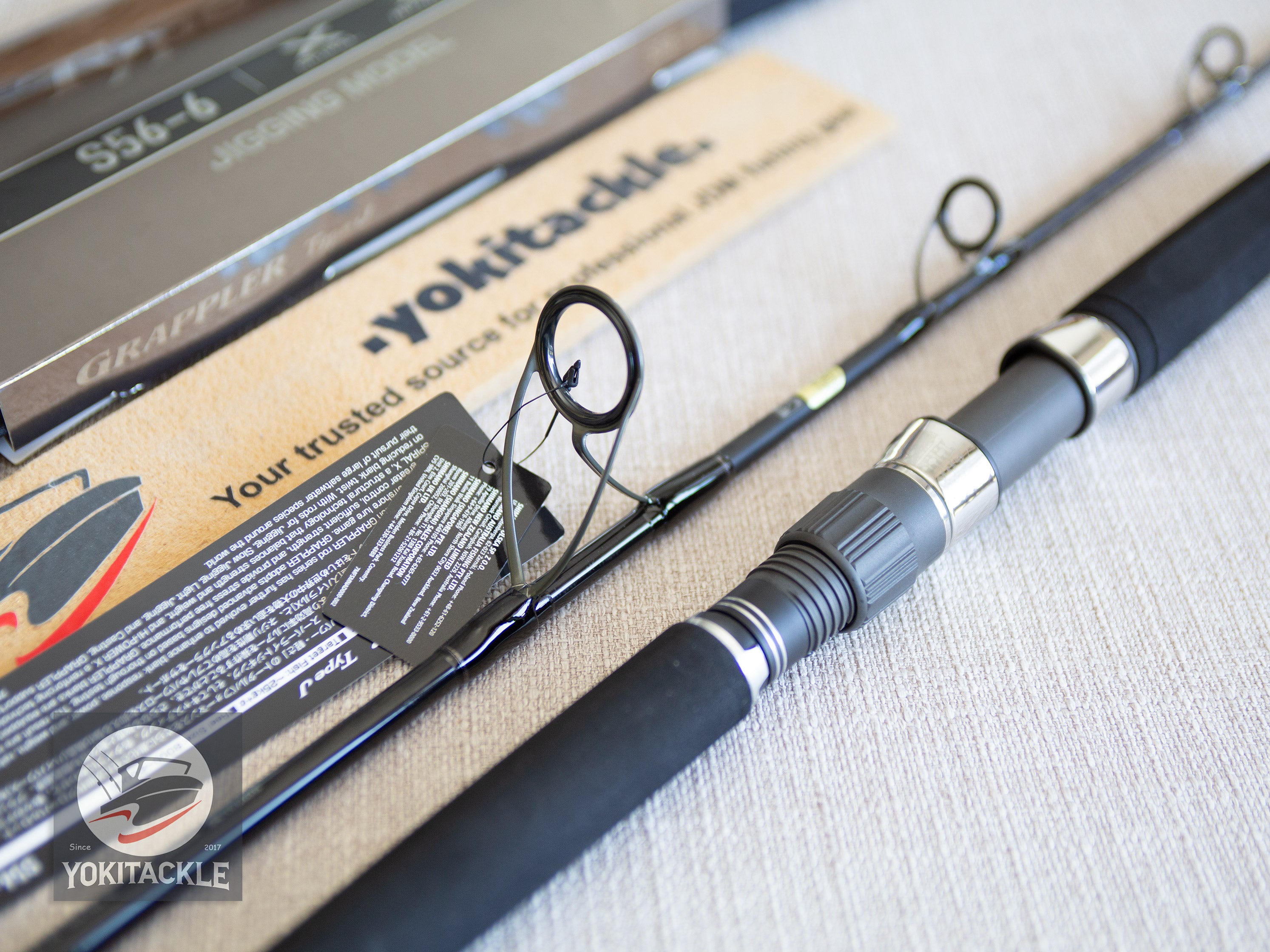 Shimano 25 Grappler Type J S56-6 Jigging Spinning Rod
