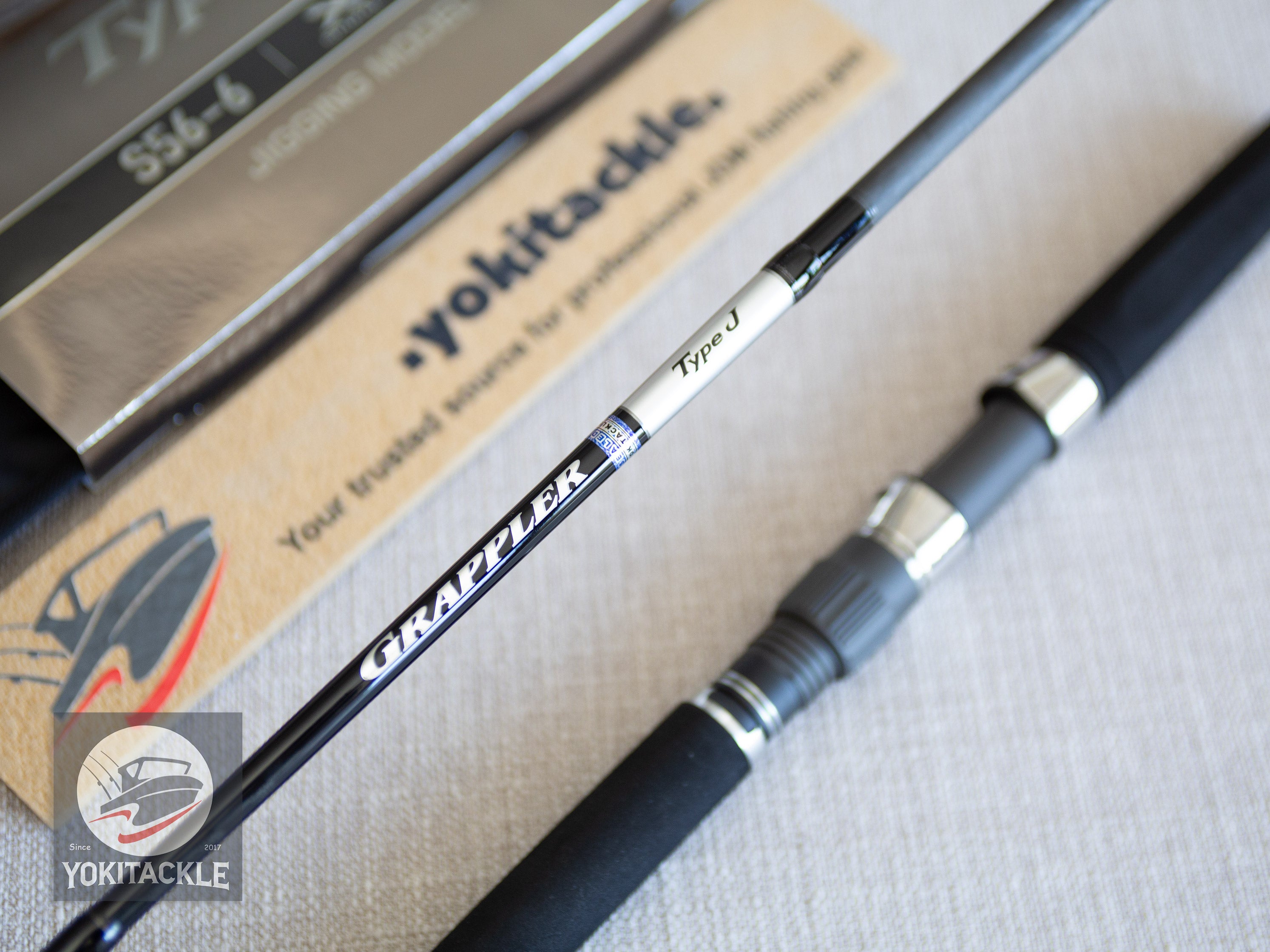 Shimano 25 Grappler Type J S56-6 Jigging Spinning Rod – YOKI