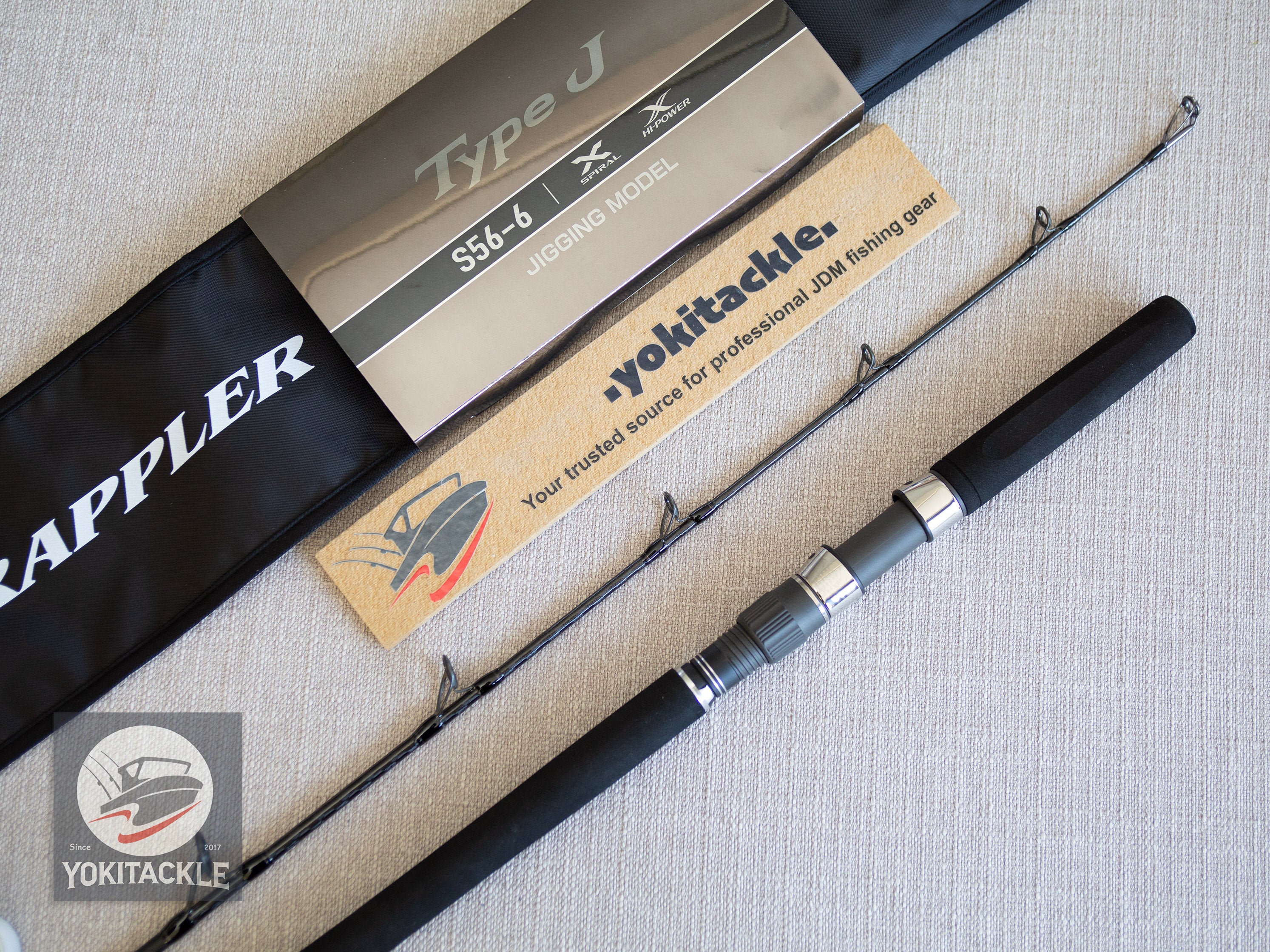 Shimano 25 Grappler Type J S56-6 Jigging Spinning Rod – YOKI