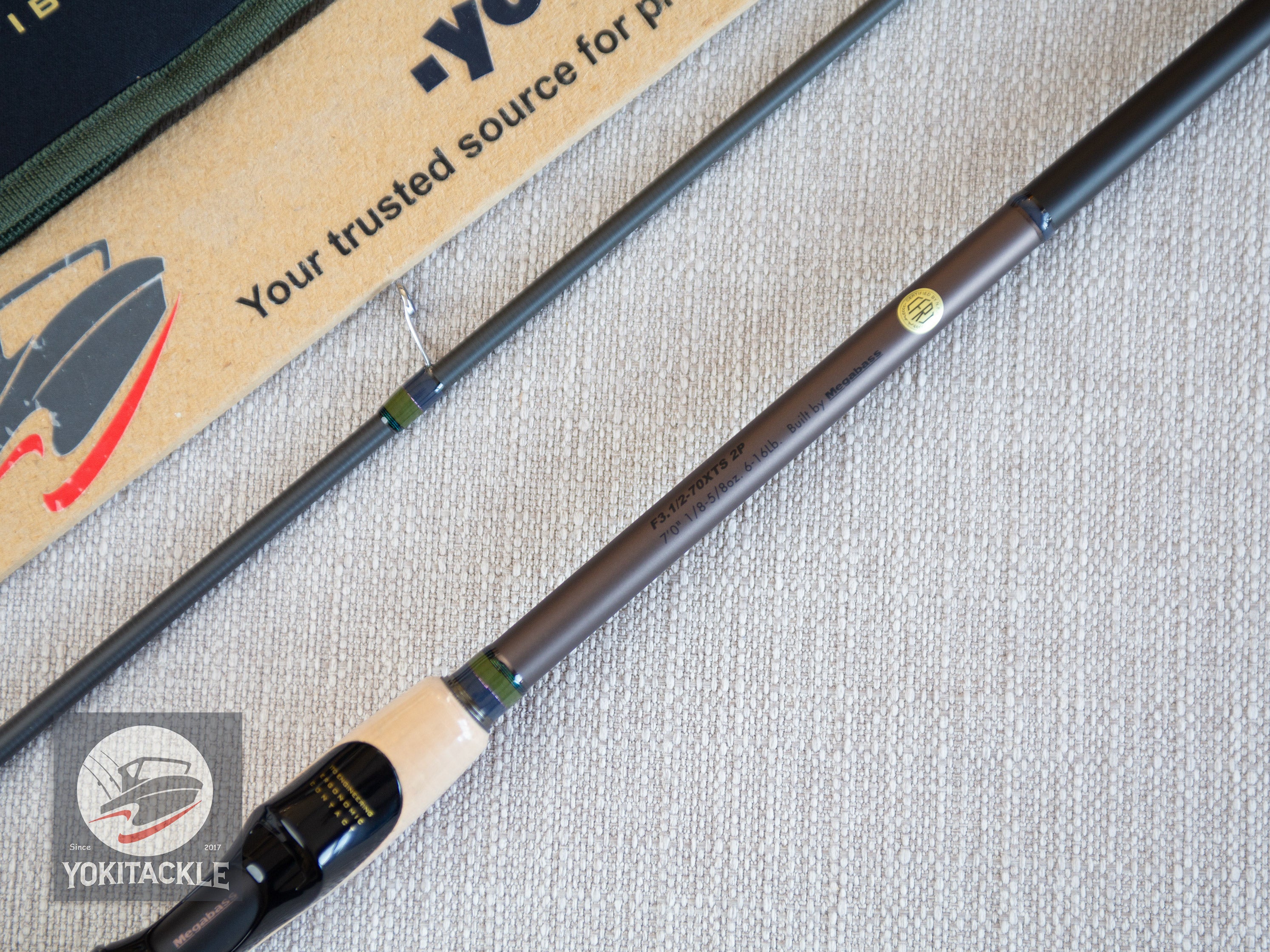 Brand New Megabass OROCHI X10 SP F3.1/2-70XTS 2P Spinning Rod for Bass
