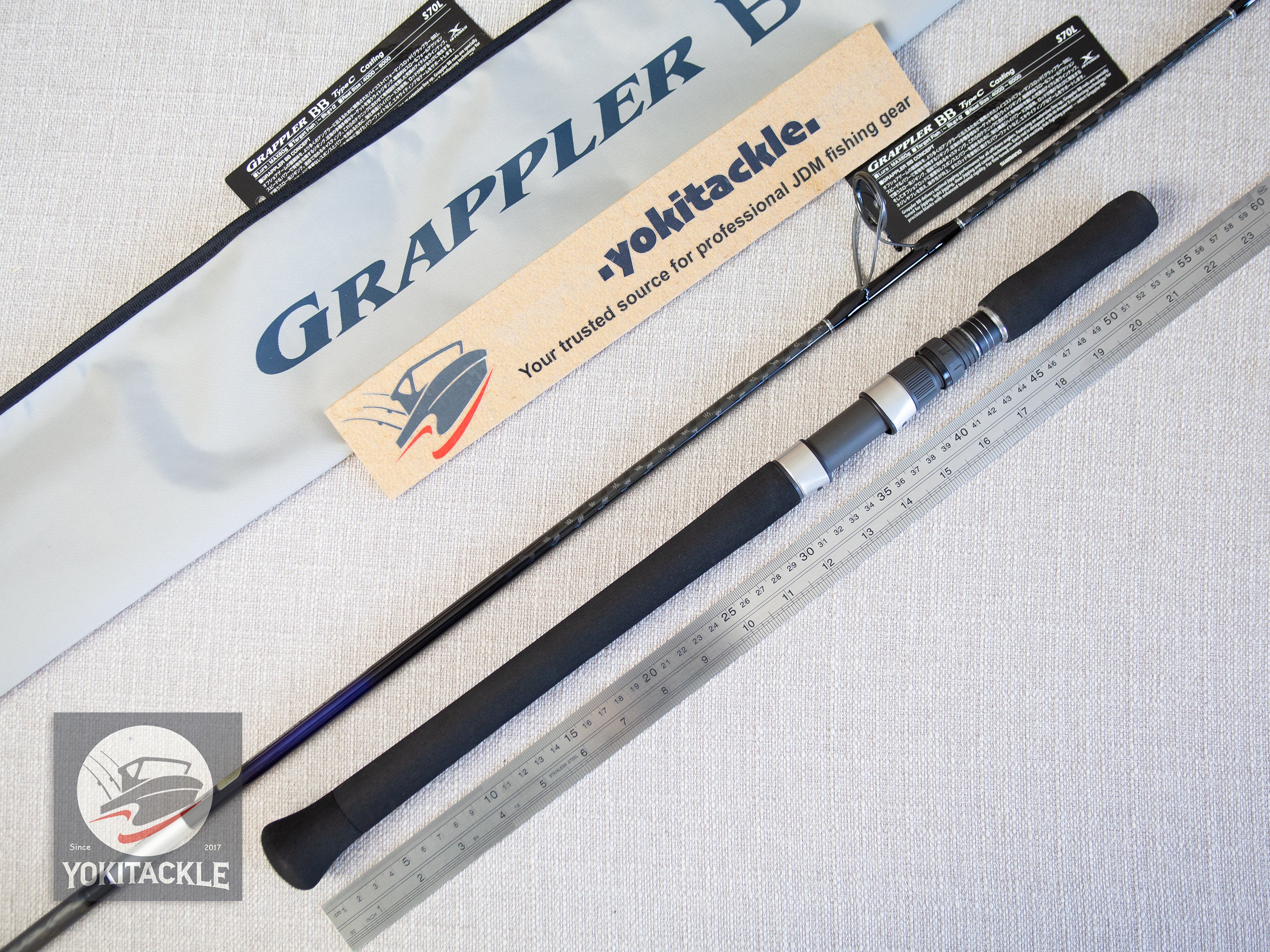 Shimano GRAPPLER BB Type-C S70L Butt Joint Fishing Rod – YOKI Tackle Fishing Gear Emporium