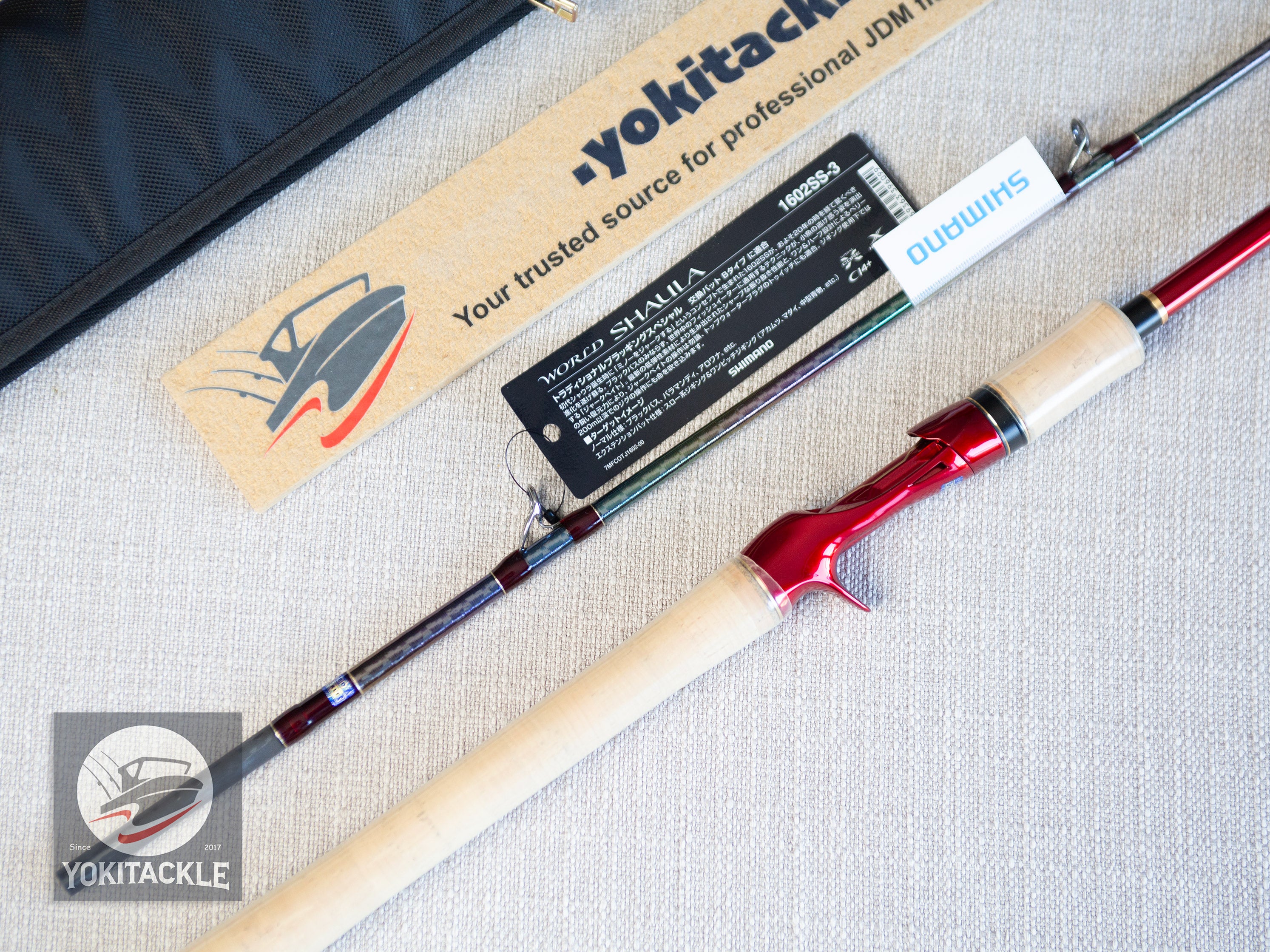 Shimano 18 WORLD SHAULA 1602SS-3 Baitcasting Rod