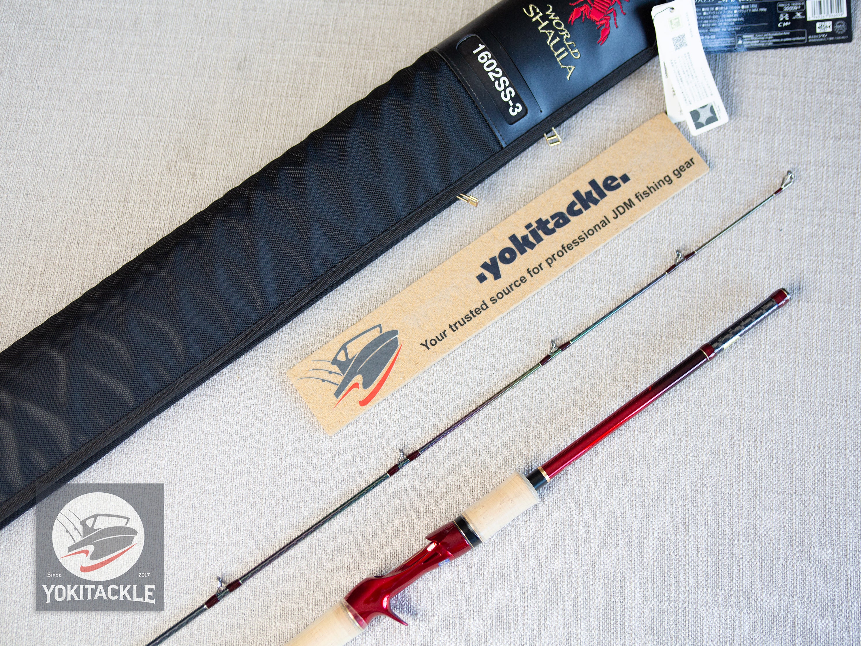 Shimano 18 WORLD SHAULA 1602SS-3 Baitcasting Rod