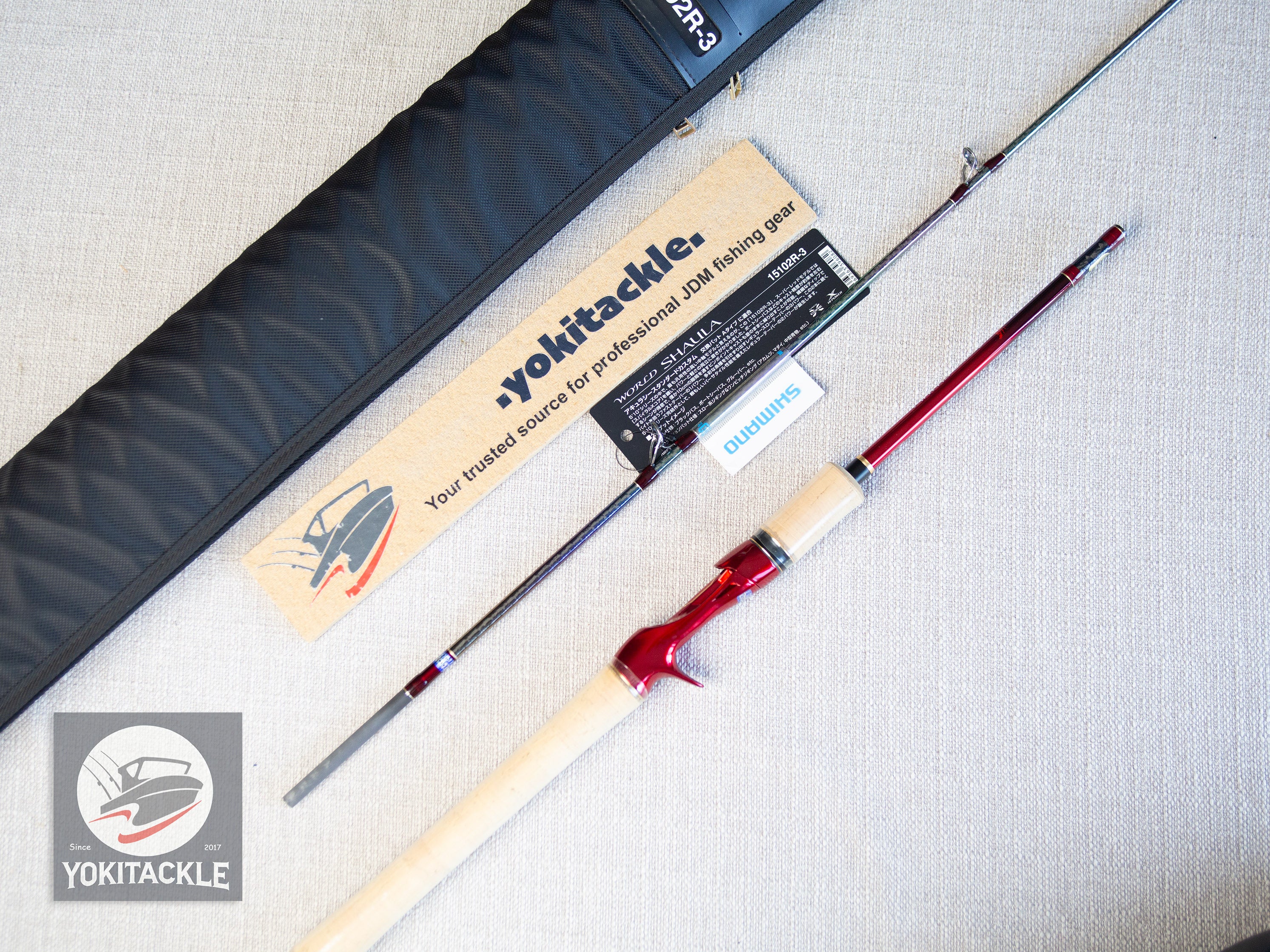 Shimano 18 WORLD SHAULA 15102R-3 Baitcasting Rod
