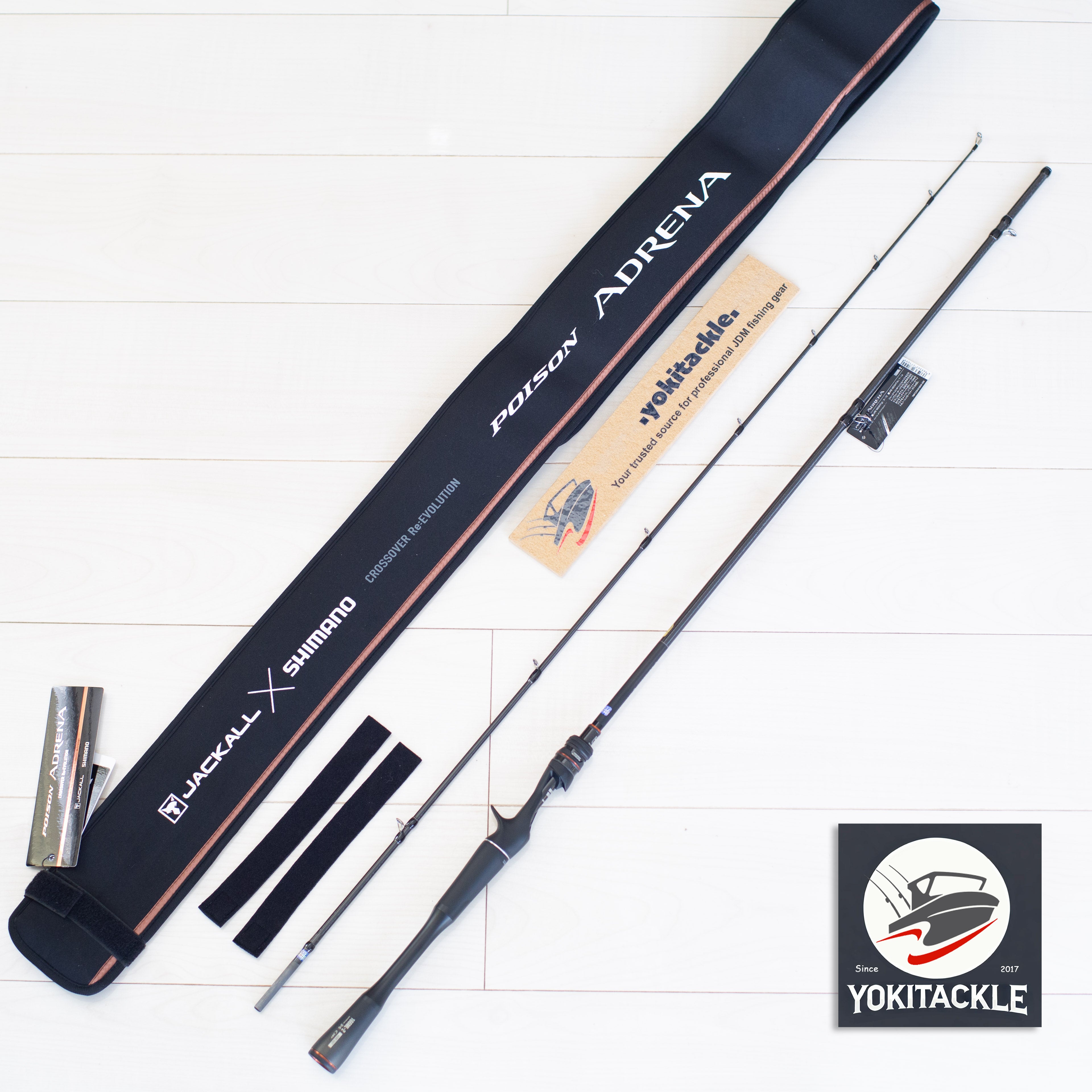 Shimano JACKALL 24 Poison Adrena 166ML-2 Baitcasting rod