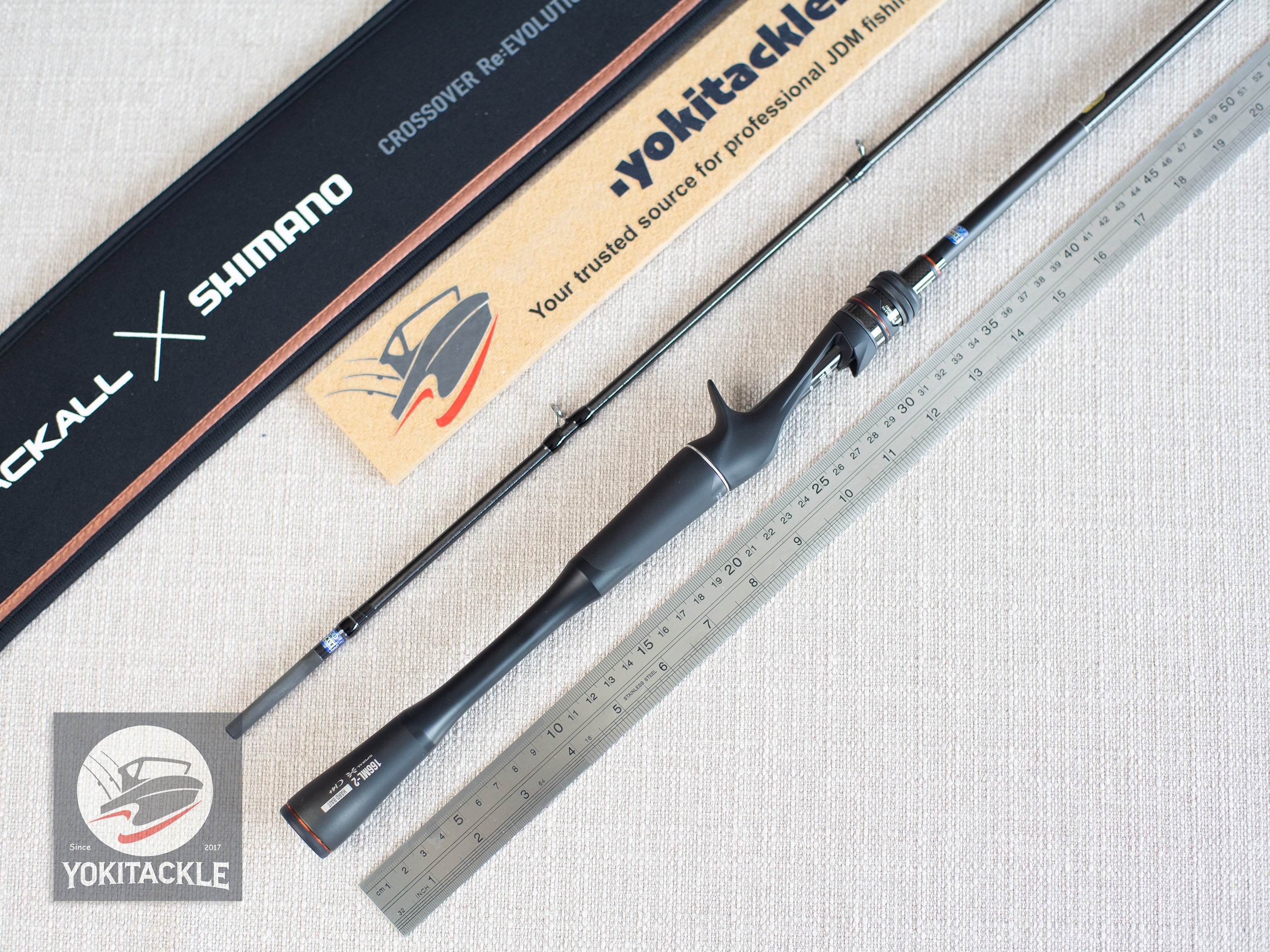 Shimano JACKALL 24 Poison Adrena 166ML-2 Baitcasting rod