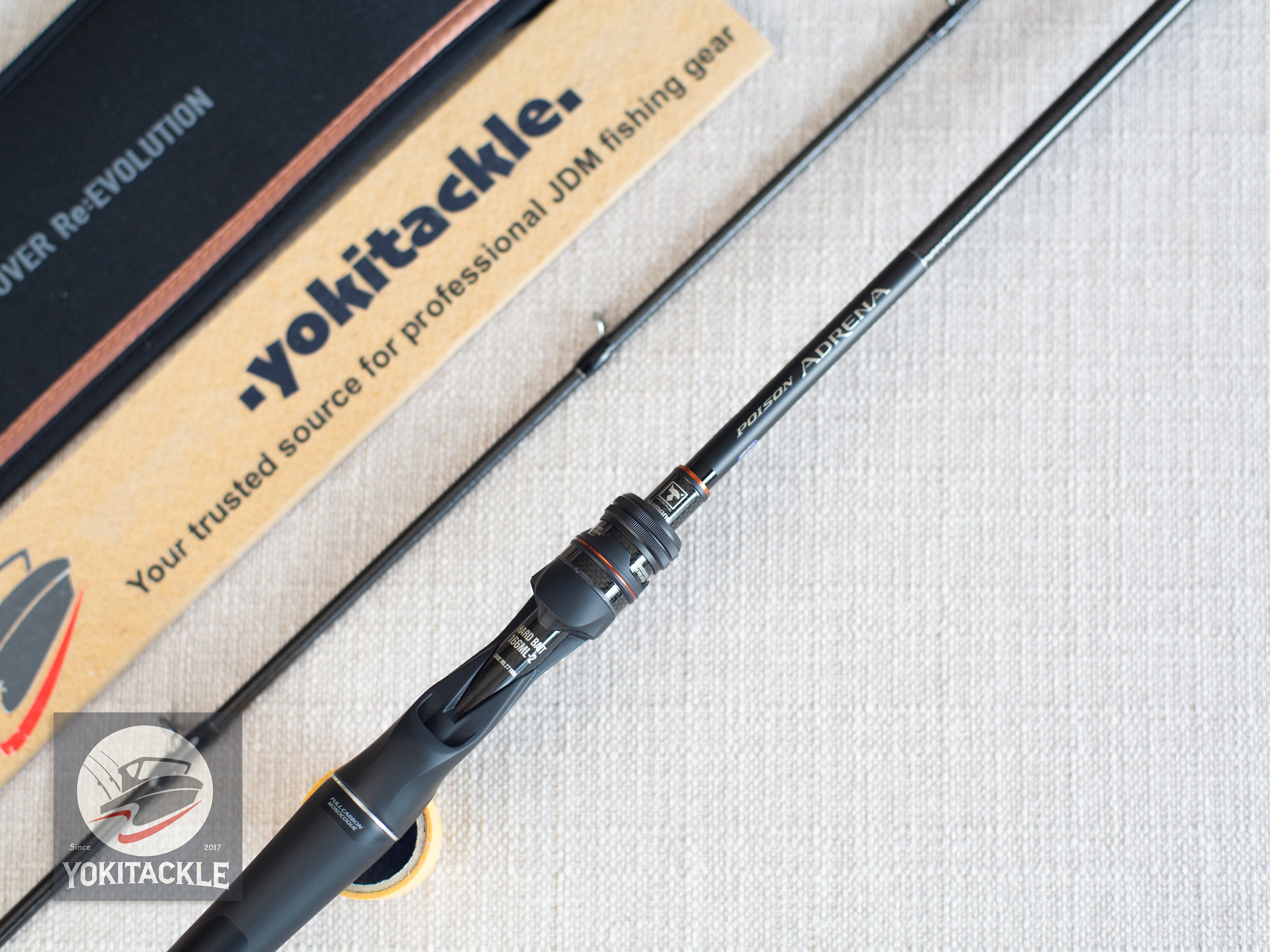 Shimano JACKALL 24 Poison Adrena 166ML-2 Baitcasting rod
