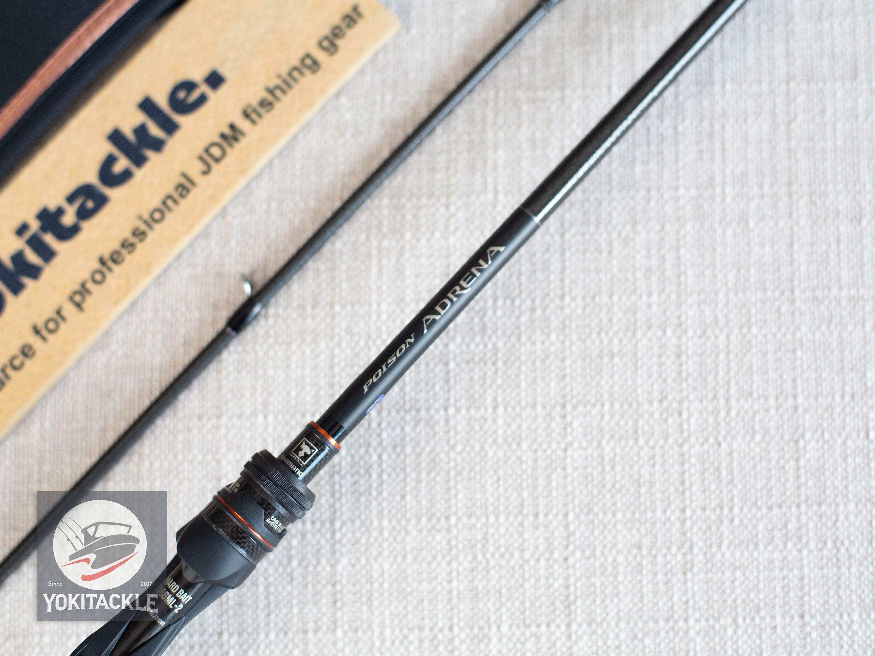 Shimano JACKALL 24 Poison Adrena 166ML-2 Baitcasting rod