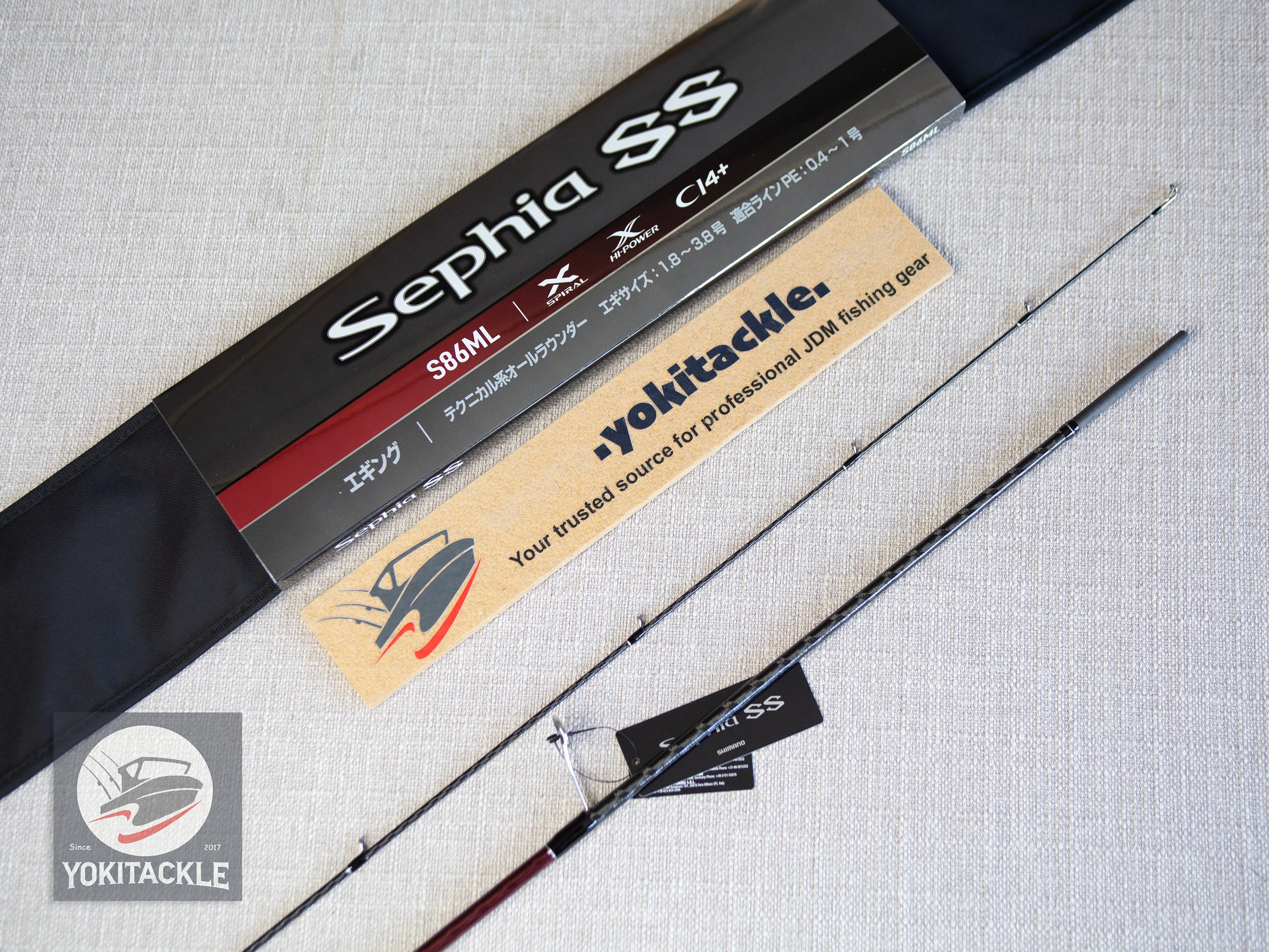 Shimano 23 SEPHIA SS S86ML Spinning Rod for Eging