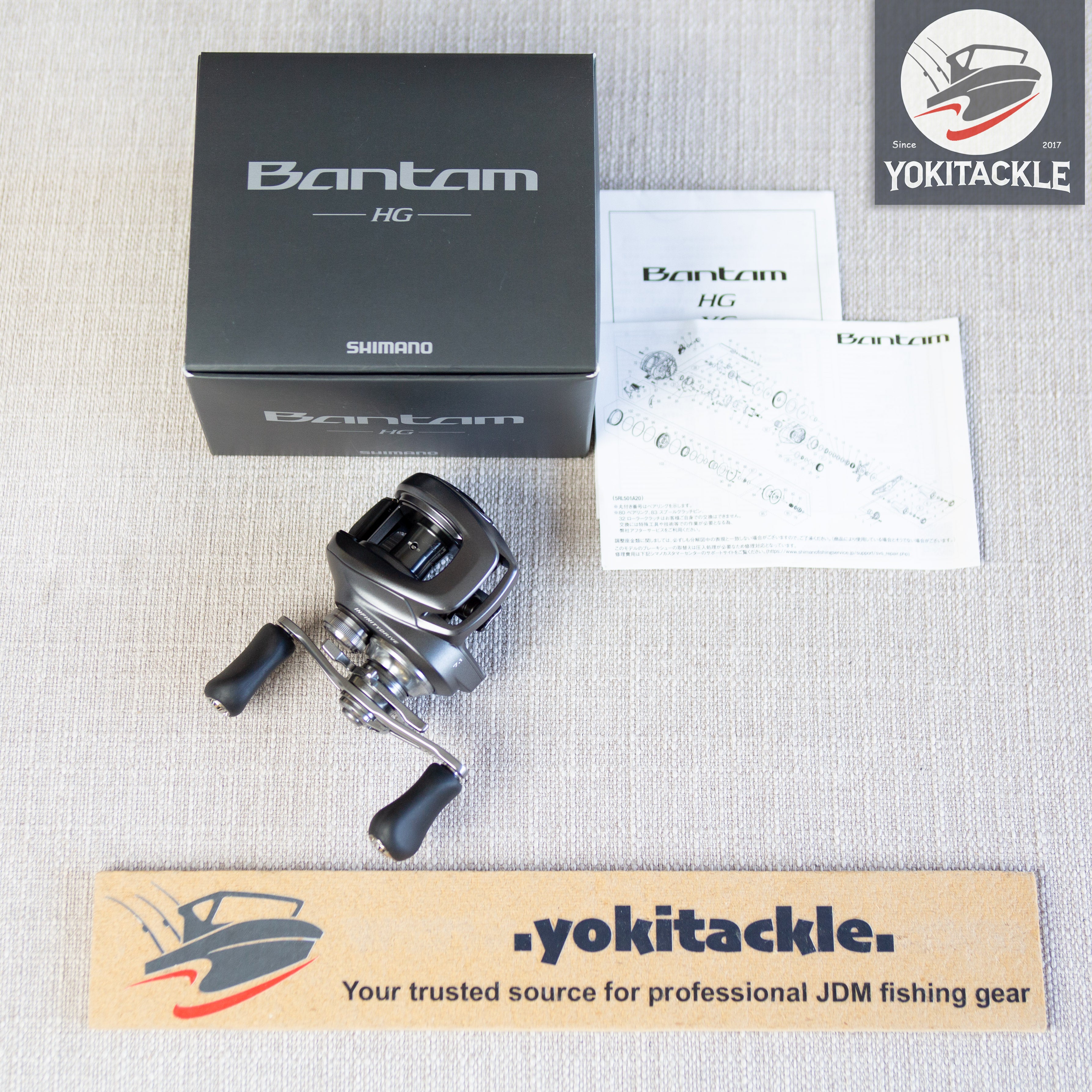 Brand New  Shimano 22 BANTAM HG RIGHT Baitcasting Reel