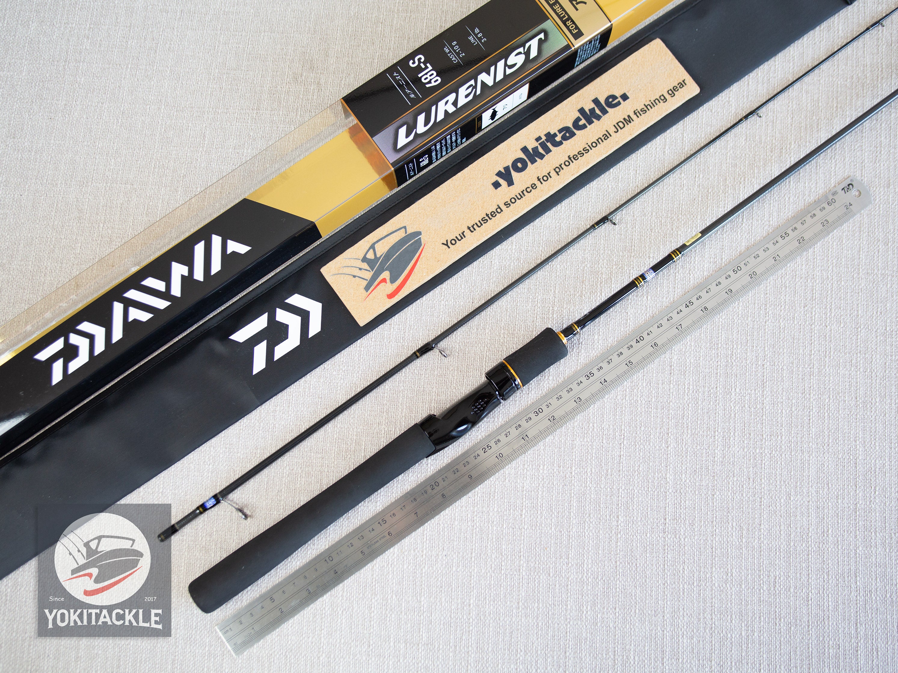 Brand New Daiwa LURENIST 68L-S Spinning Rod
