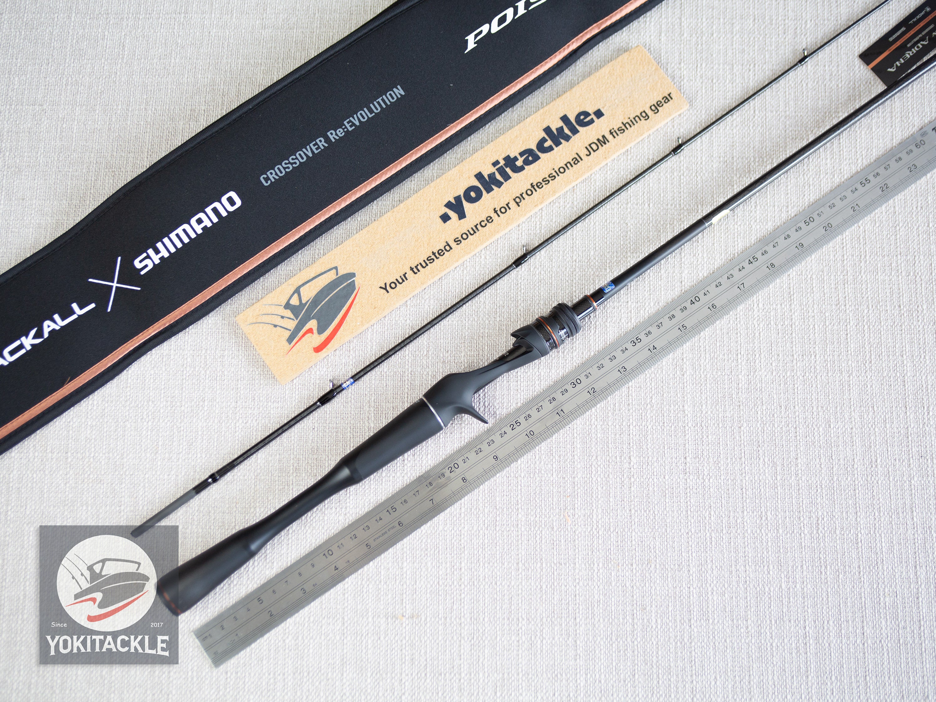 Shimano JACKALL 24 Poison Adrena 164L-BFS/2 Baitcasting rod