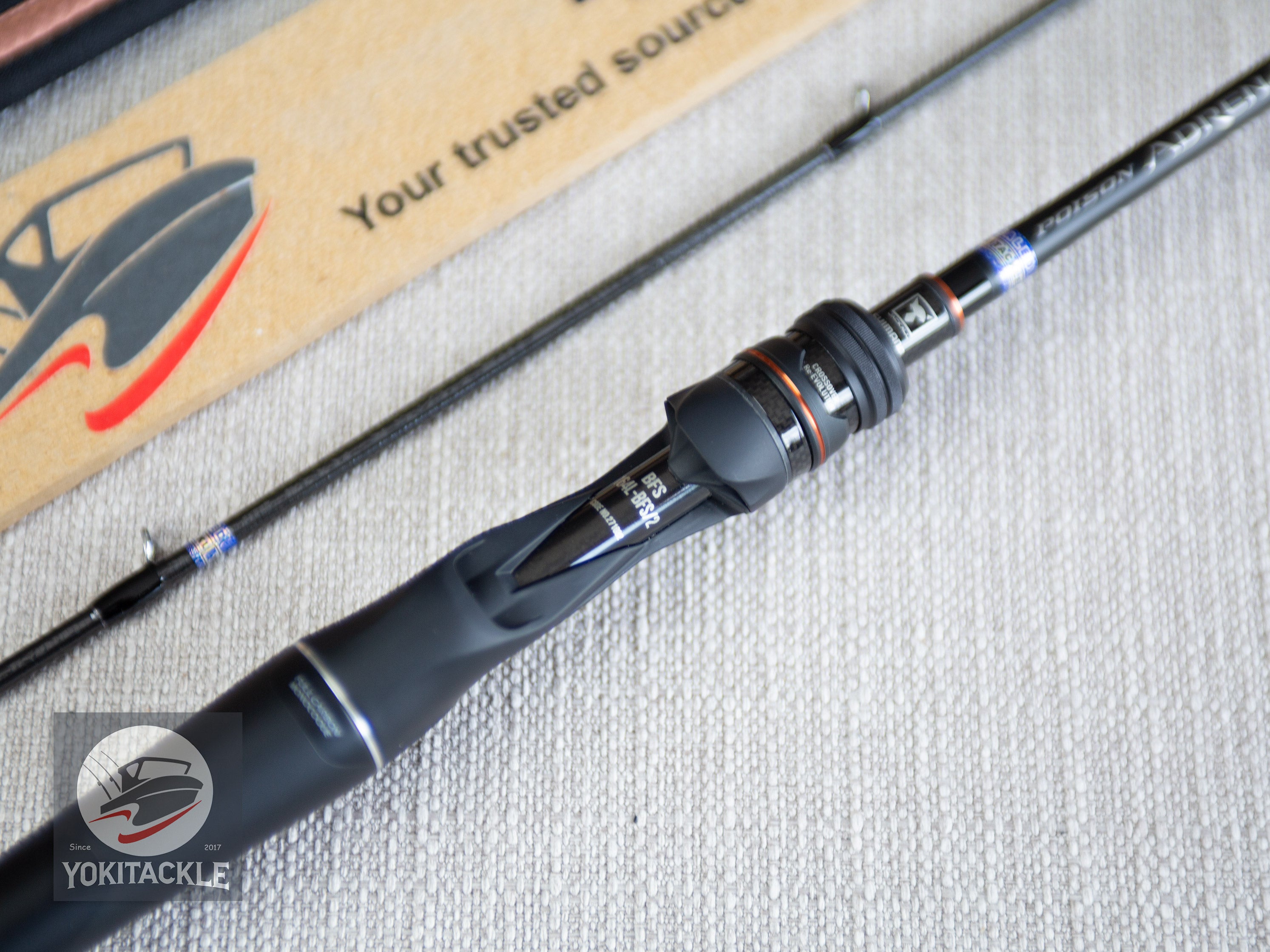 Shimano JACKALL 24 Poison Adrena 164L-BFS/2 Baitcasting rod