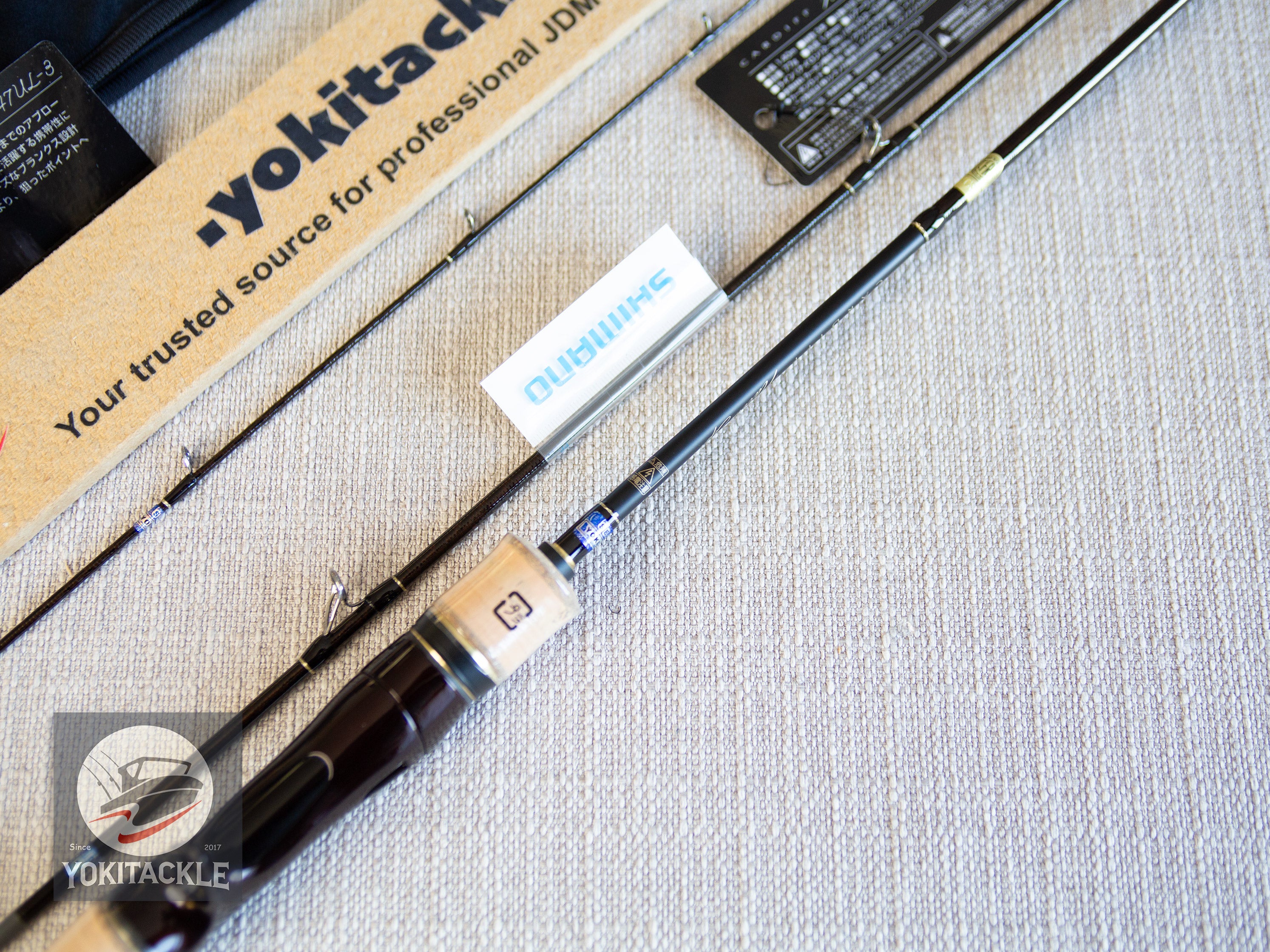 Brand New Shimano CARDIFF NATIVE SPECIAL B47UL-3 Baitcasting Rod for Trout