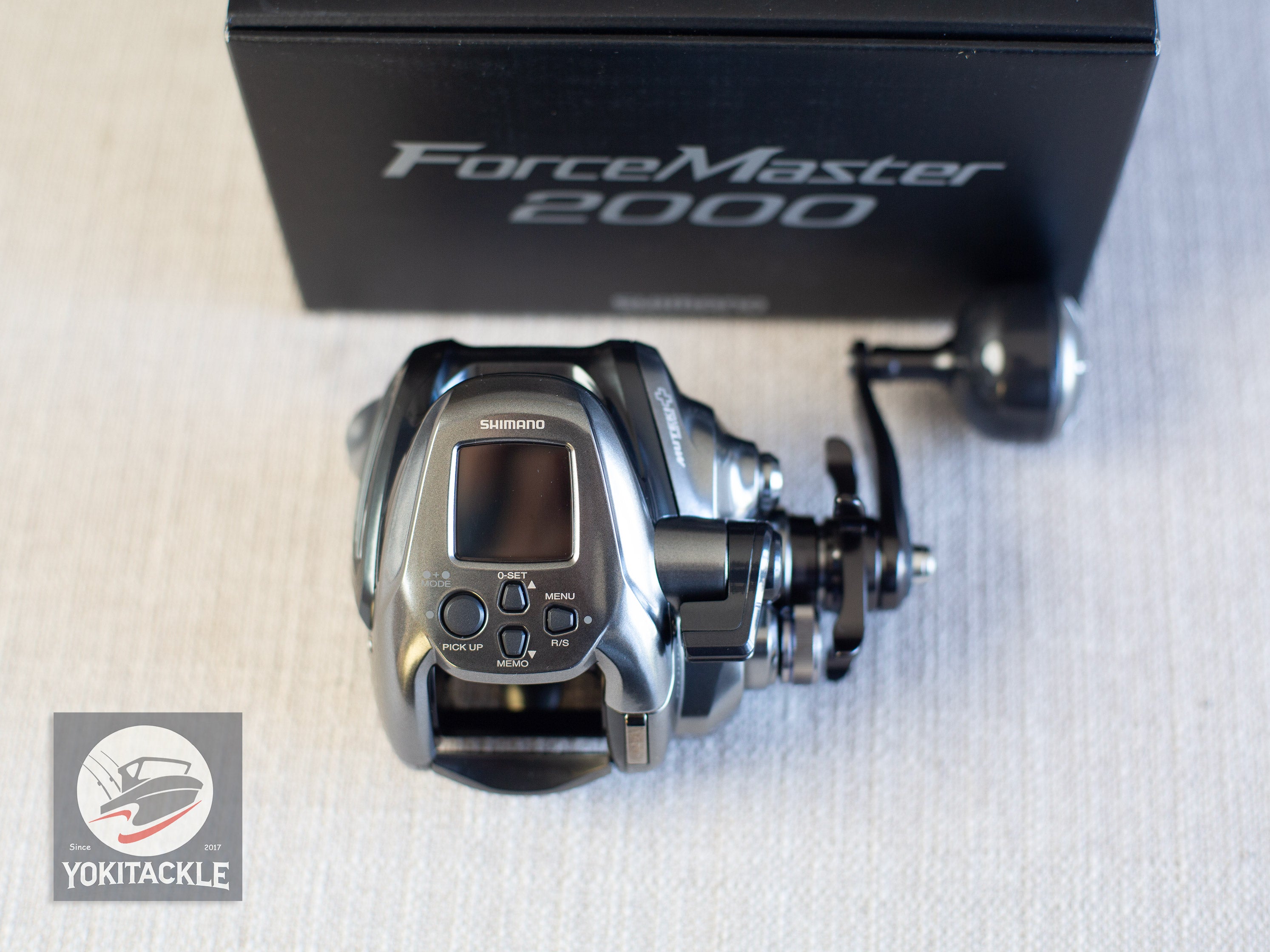 Brand New Shimano 24 Force Master 2000 Electric Reel Right Hand