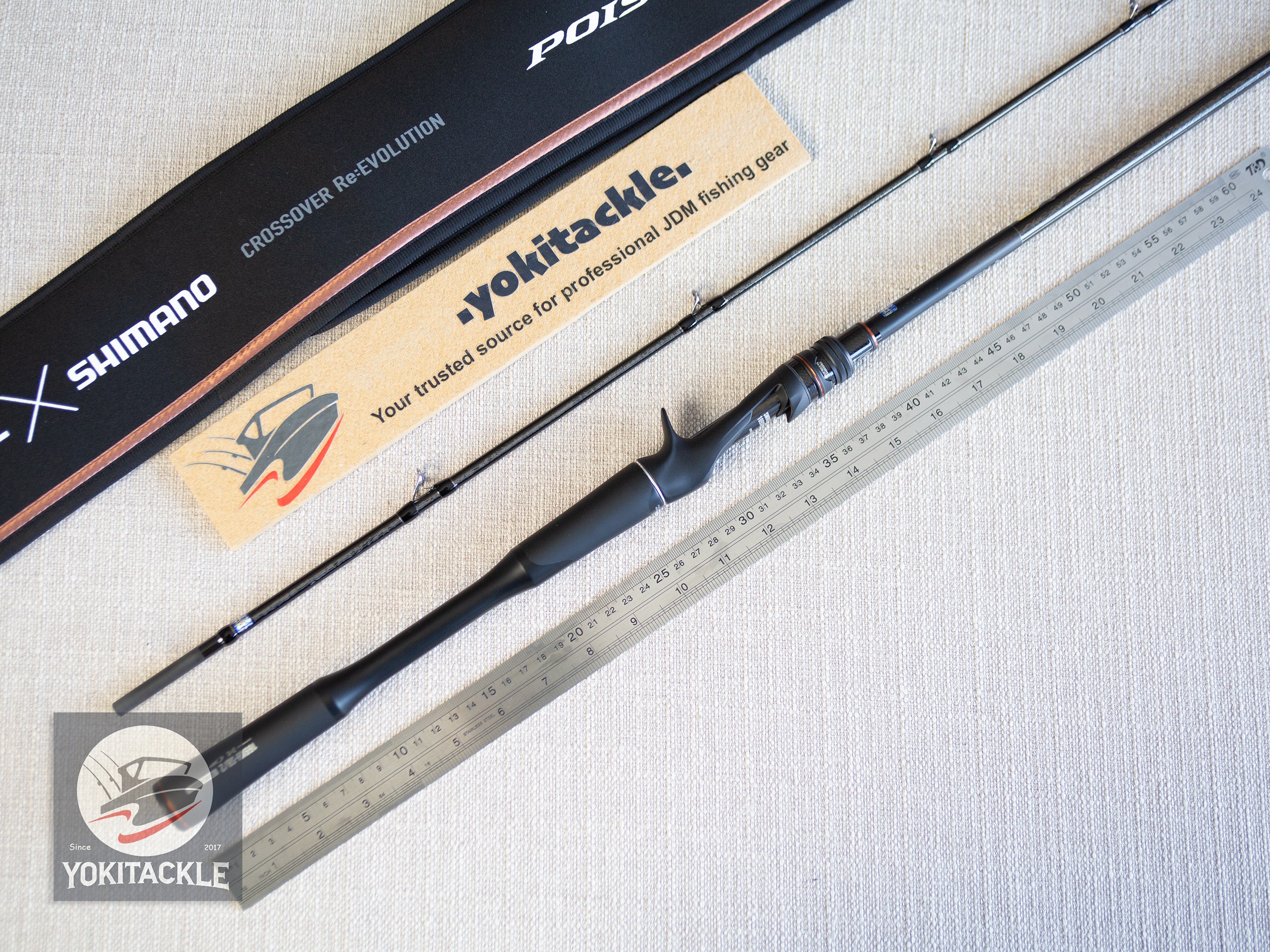 Shimano JACKALL  24 Poison Adrena 169XH-SB/2 Baitcasting rod